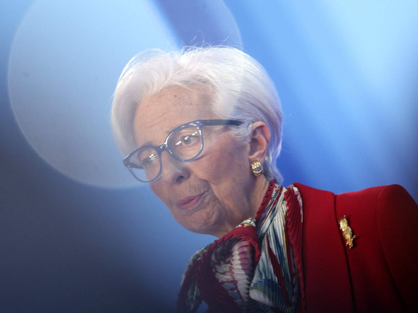 ECB-chef Christina Lagarde er klar til at træde til, hvis det er nødvendigt for at skabe ro på markedet. | Foto: Daniel Roland/AFP/Ritzau Scanpix