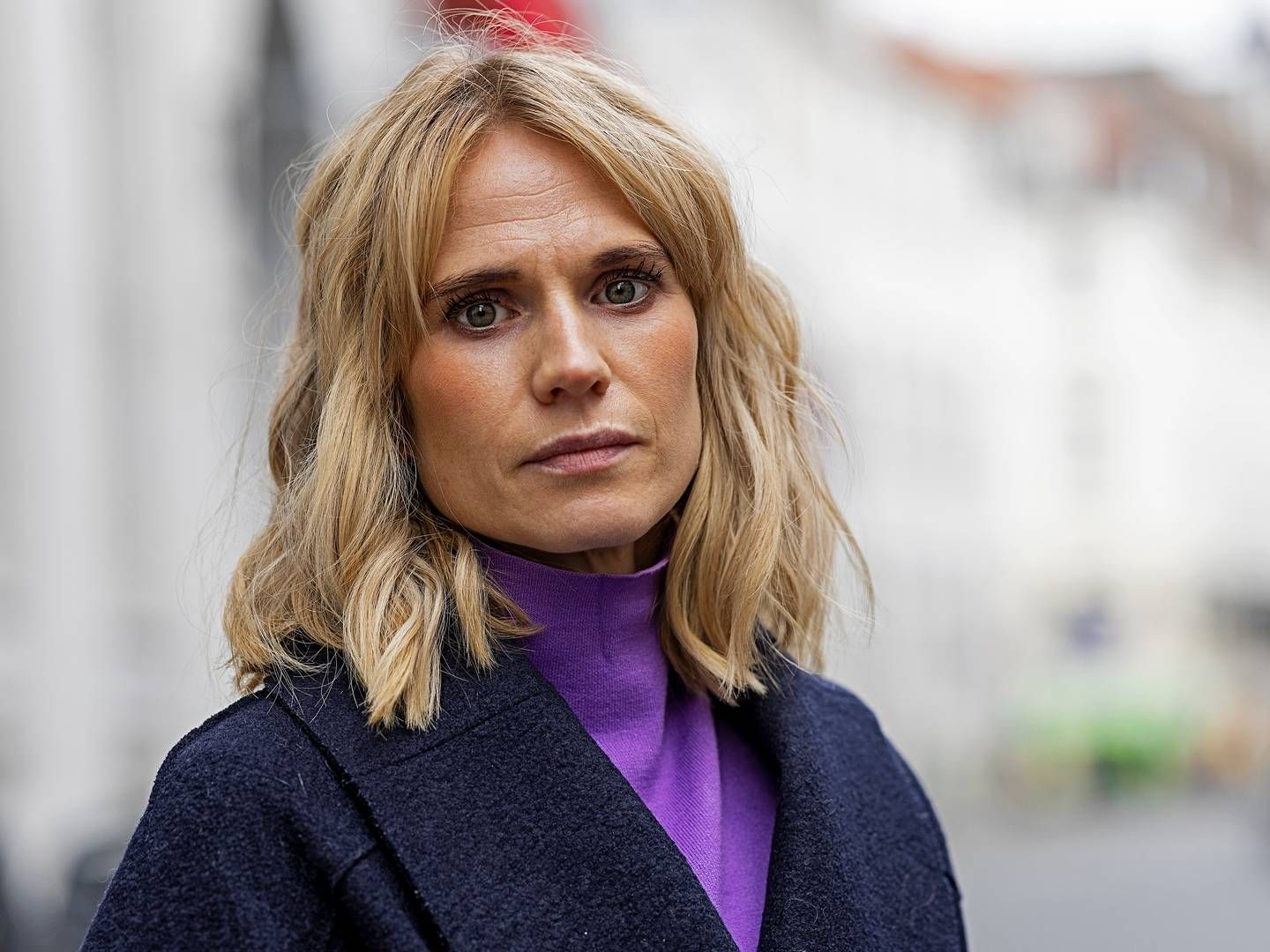 Mette Mayli Albæk tiltræder som ny graverchef på Jyllands-Posten. | Foto: Jan Sommer