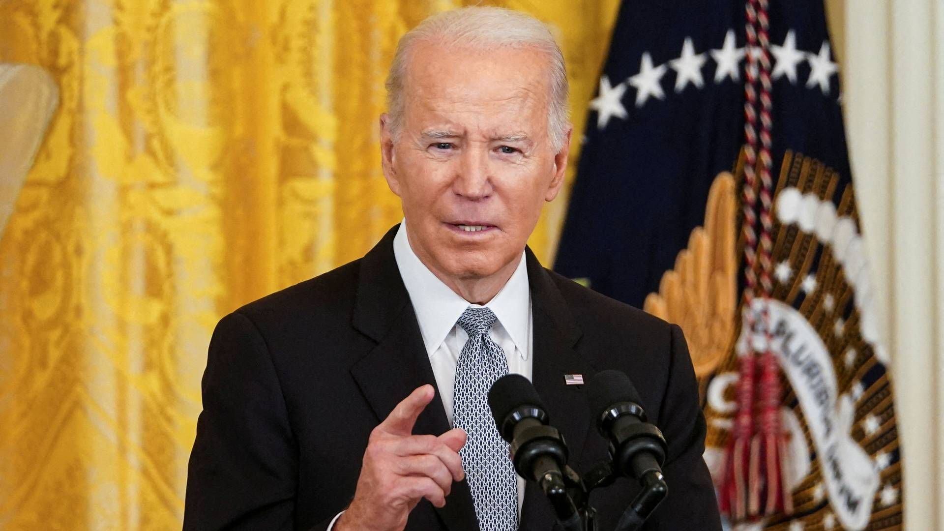 Joe Biden har mandag underkrevet en lov, der pålægger efterretningstjenesten af frigive dens oplysninger om, hvor coronavirus stammer fra. | Foto: Kevin Lamarque