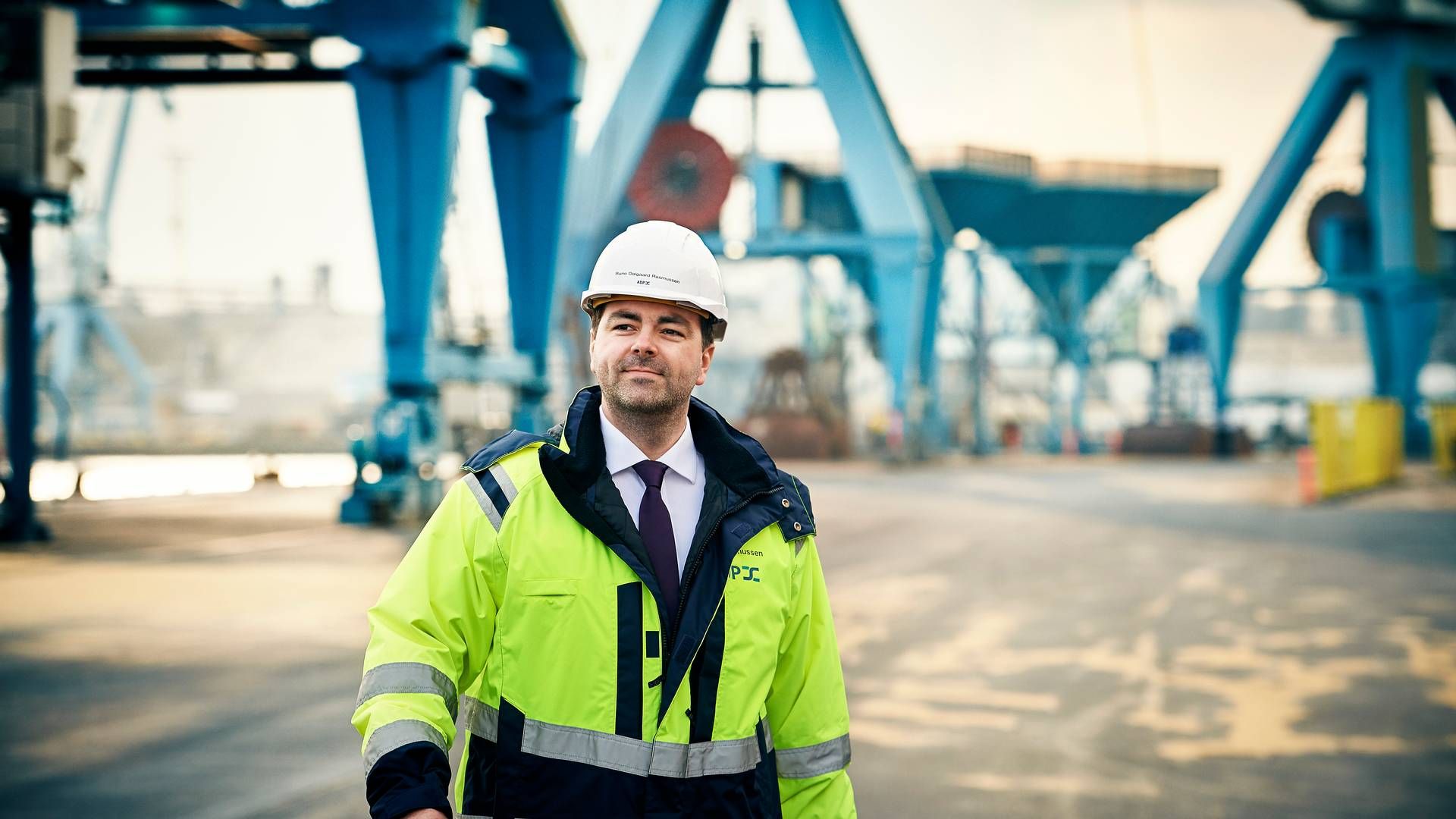 Rune D. Rasmussen, adm. direktør for havneselskabet ADP. | Foto: Adp