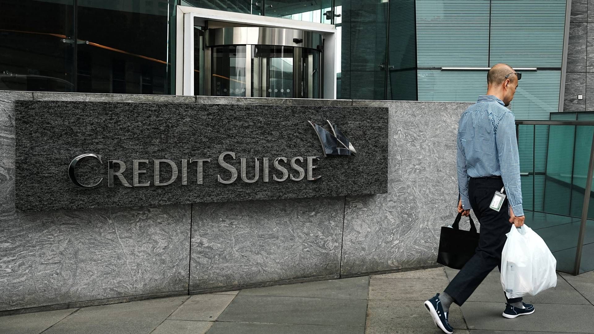 Robustheden i den europæiske banksektor er kommet i fokus, efter Credit Suisse i søndags blev sendt i armene på UBS, som overtager den nødlidende konkurrent. | Foto: Lam Yik / Reuters / Ritzau Scanpix