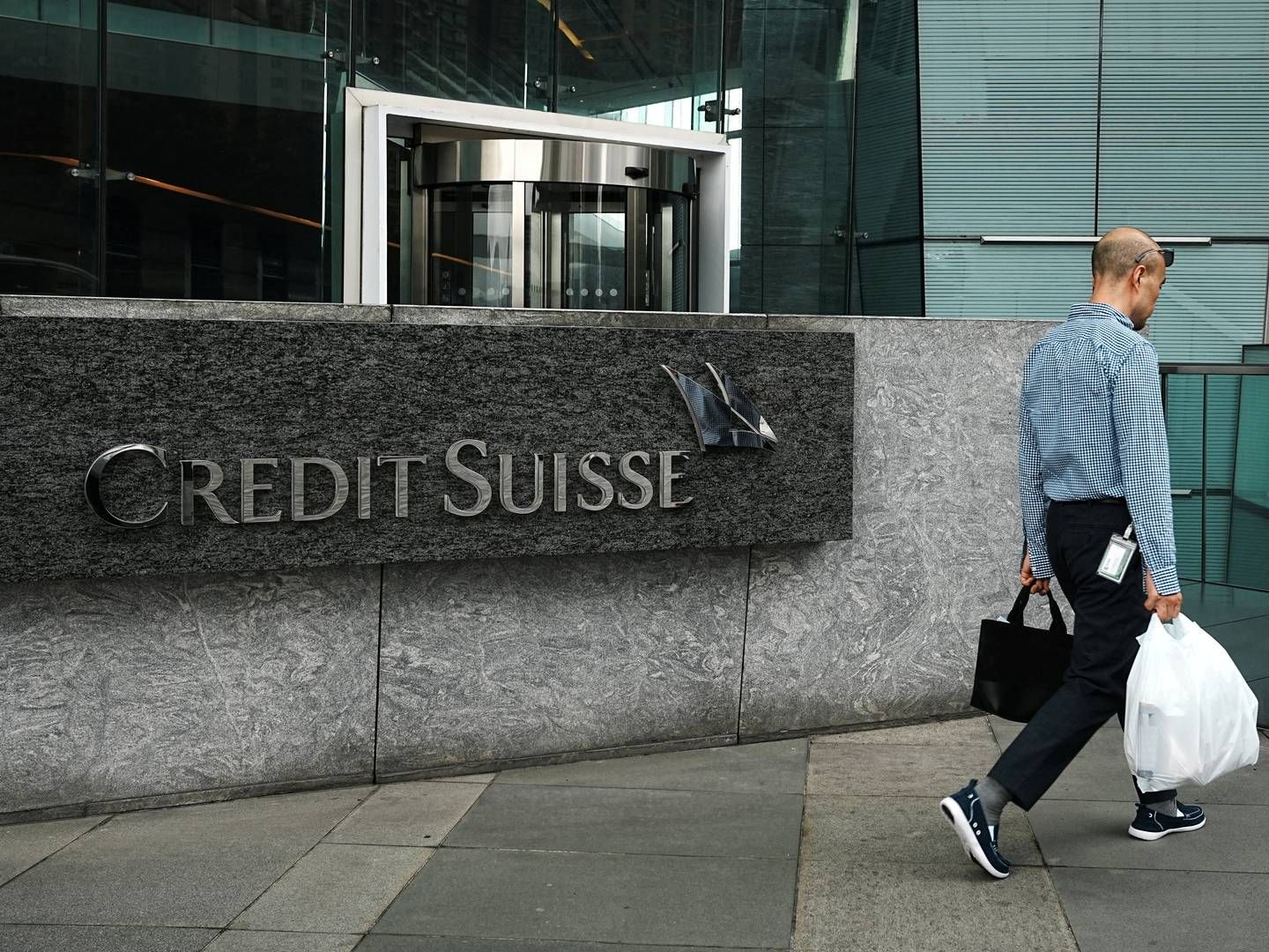 Robustheden i den europæiske banksektor er kommet i fokus, efter Credit Suisse i søndags blev sendt i armene på UBS, som overtager den nødlidende konkurrent. | Photo: Lam Yik / Reuters / Ritzau Scanpix