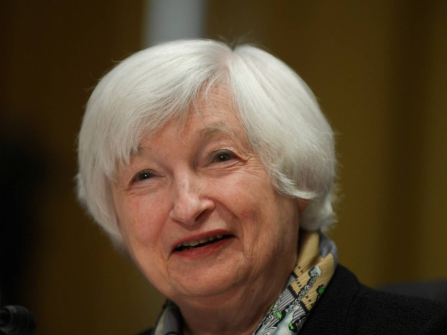 Janet Yellen er tidligere centralbankchef i USA. Nu er hun finansminister og klar til at redde små banker, hvis de kommer i problemer. | Foto: Mary F. Calvert/Reuters/Ritzau Scanpix