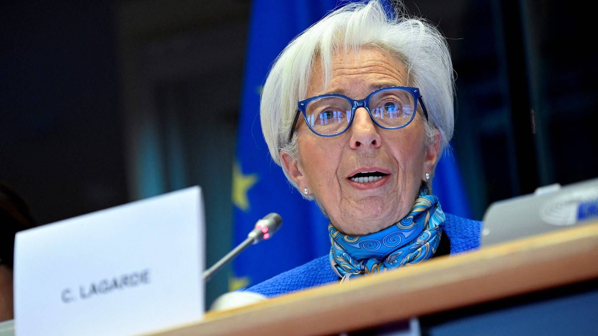 Christine Lagarde er chef for Den Europæiske Centralbank. | Foto: John Thys