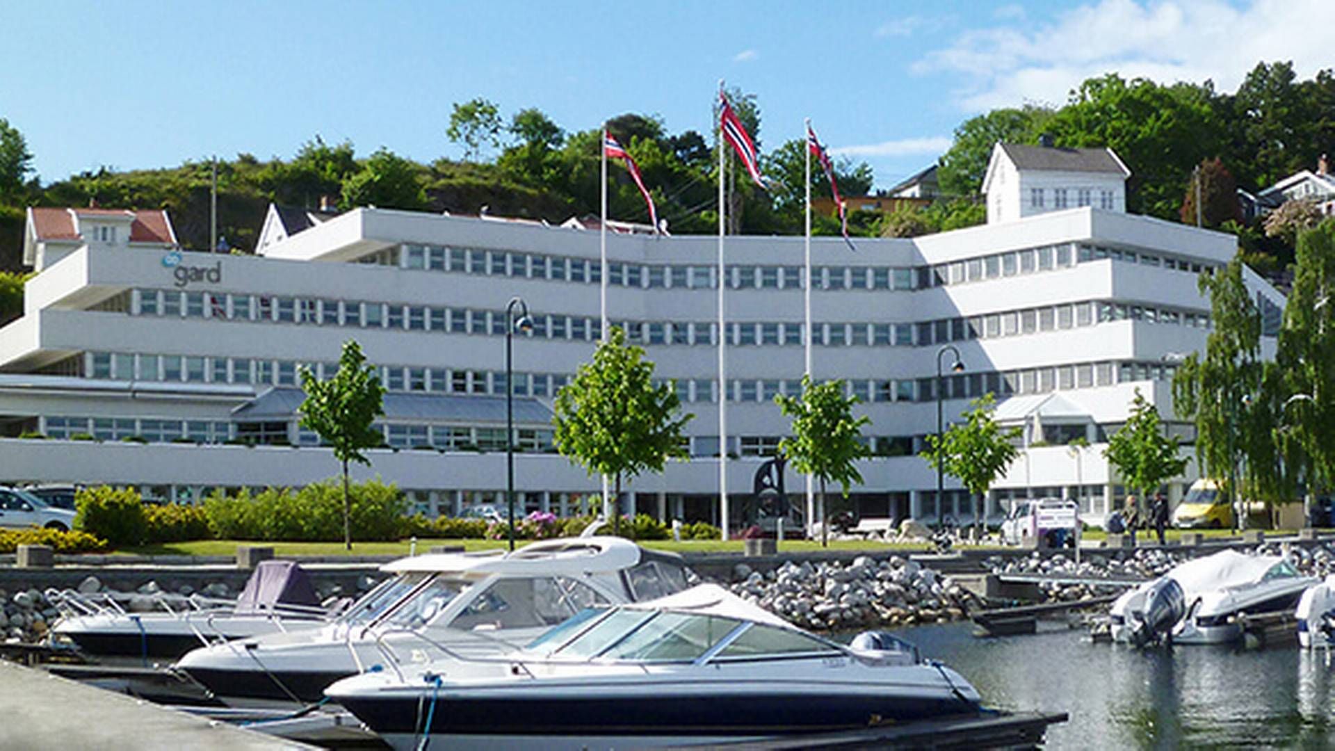 ARENDAL: Gard forsikring har sitt hovedkvarter i havna i Arendal.