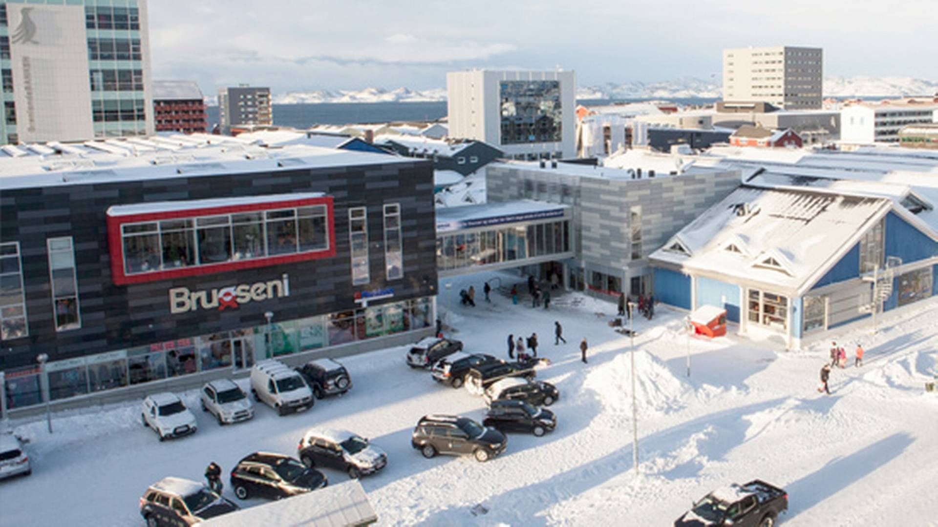 Brugseni driver 17 butikker i Grønland, her i hovedstaden Nuuk. | Foto: Pr/knb