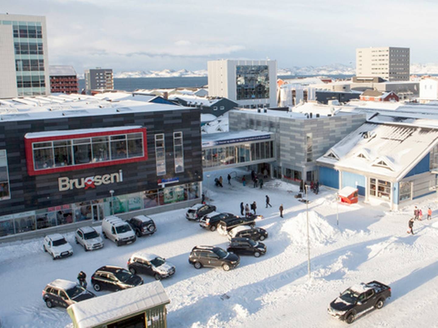 Brugseni driver 17 butikker i Grønland, deriblandt i hovedstaden Nuuk. | Foto: Pr/knb