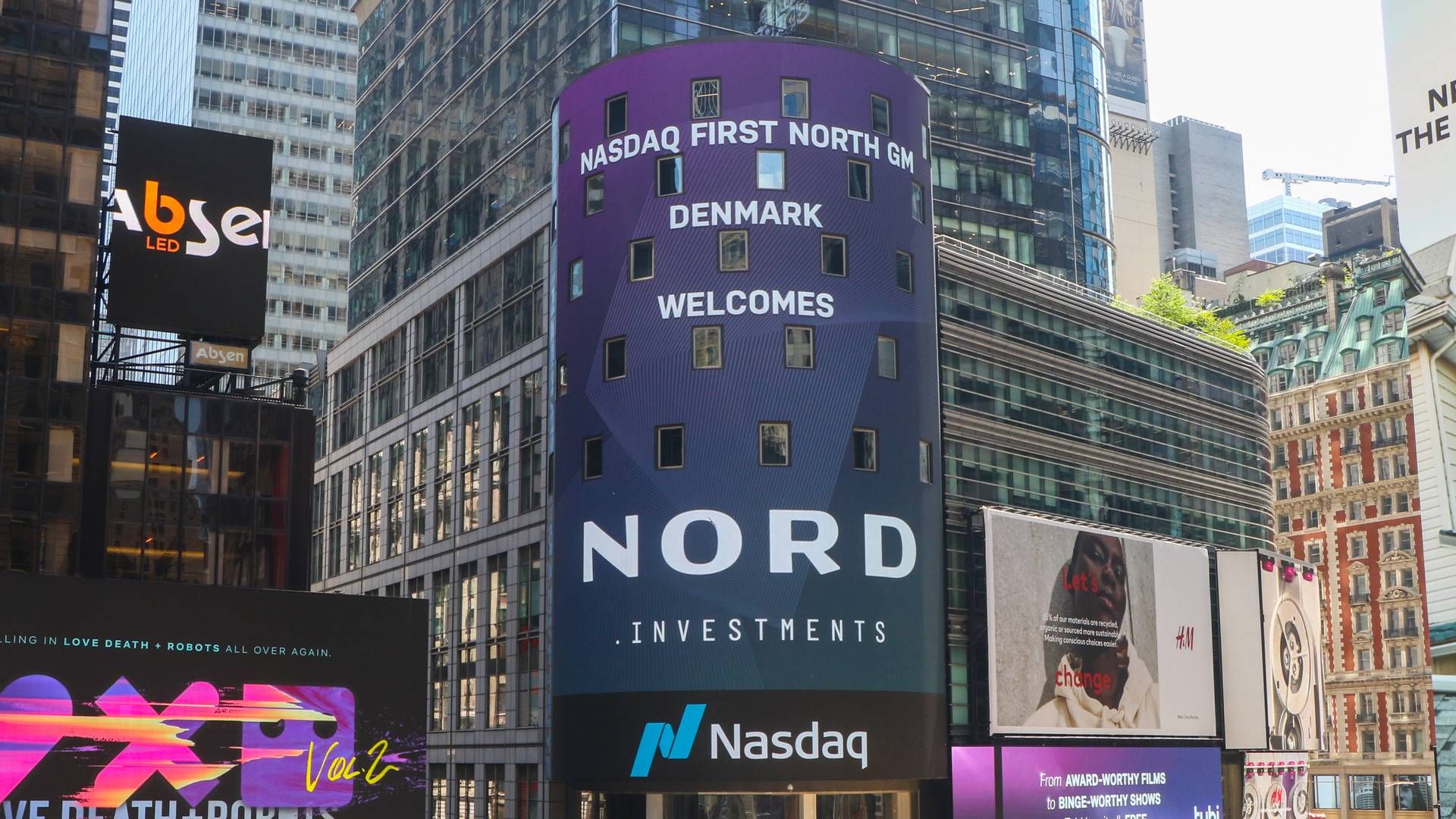 Nord Investments er noteret på Nasdaqs First North-børs. | Foto: Pr/nasdaq