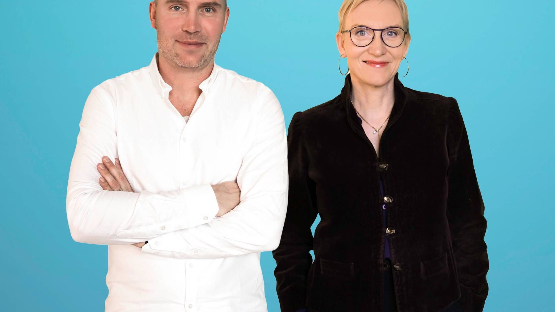 Jesper Lind Andersson og Louise Agger Nexø. | Foto: Pr/golittle