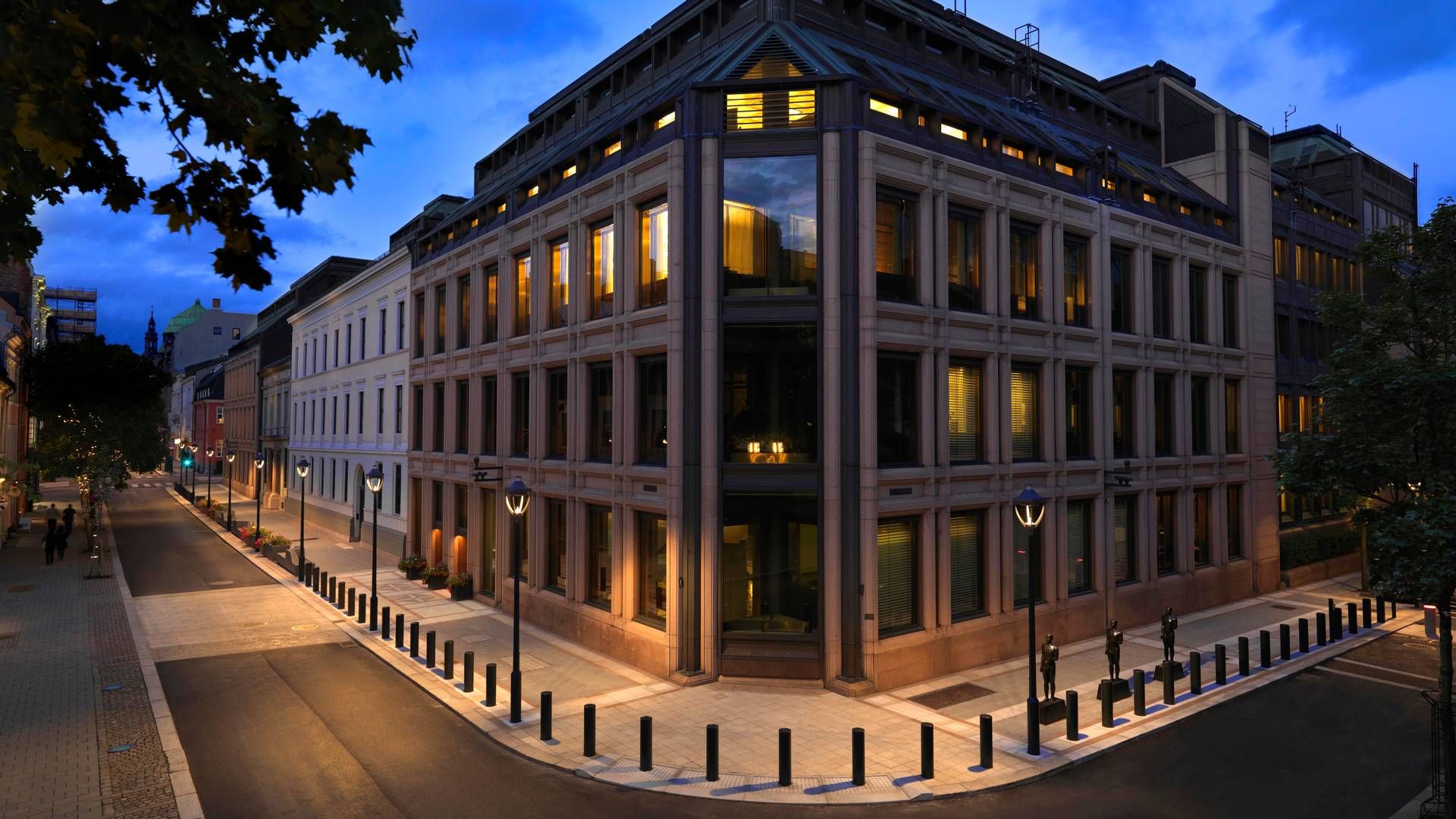 Norges Banks hovedsæde i Oslo. | Foto: Pr/norges Bank/esten Borgos