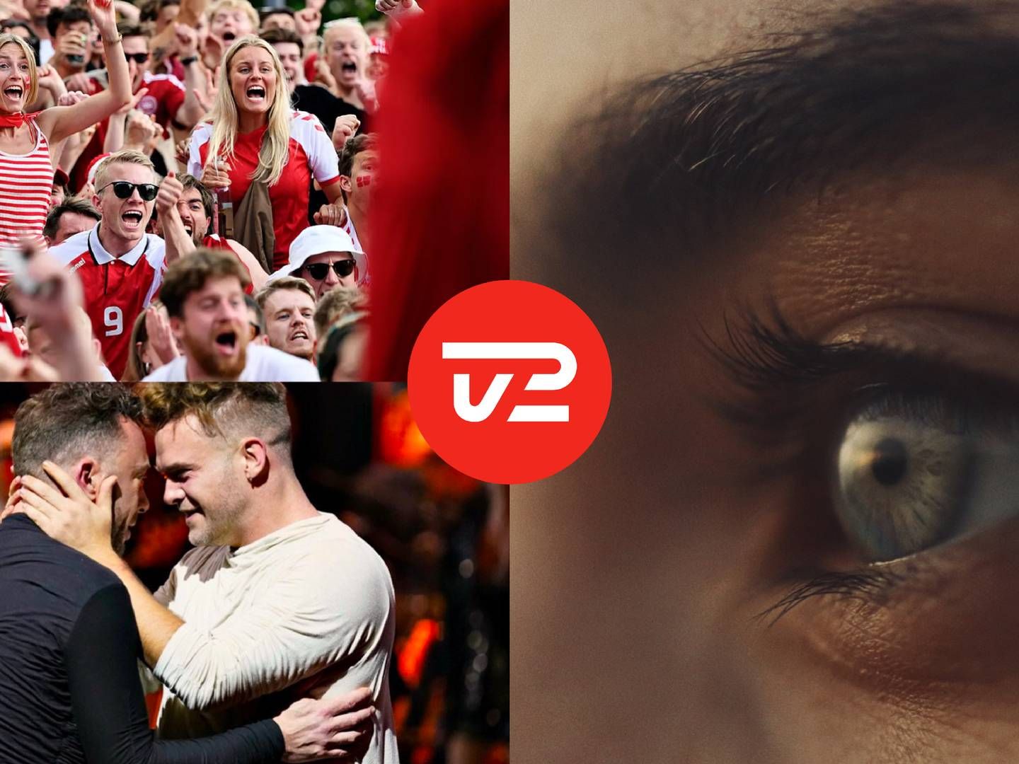 TV 2's nye logodesign. | Foto: Pr/ Tv 2 Danmark