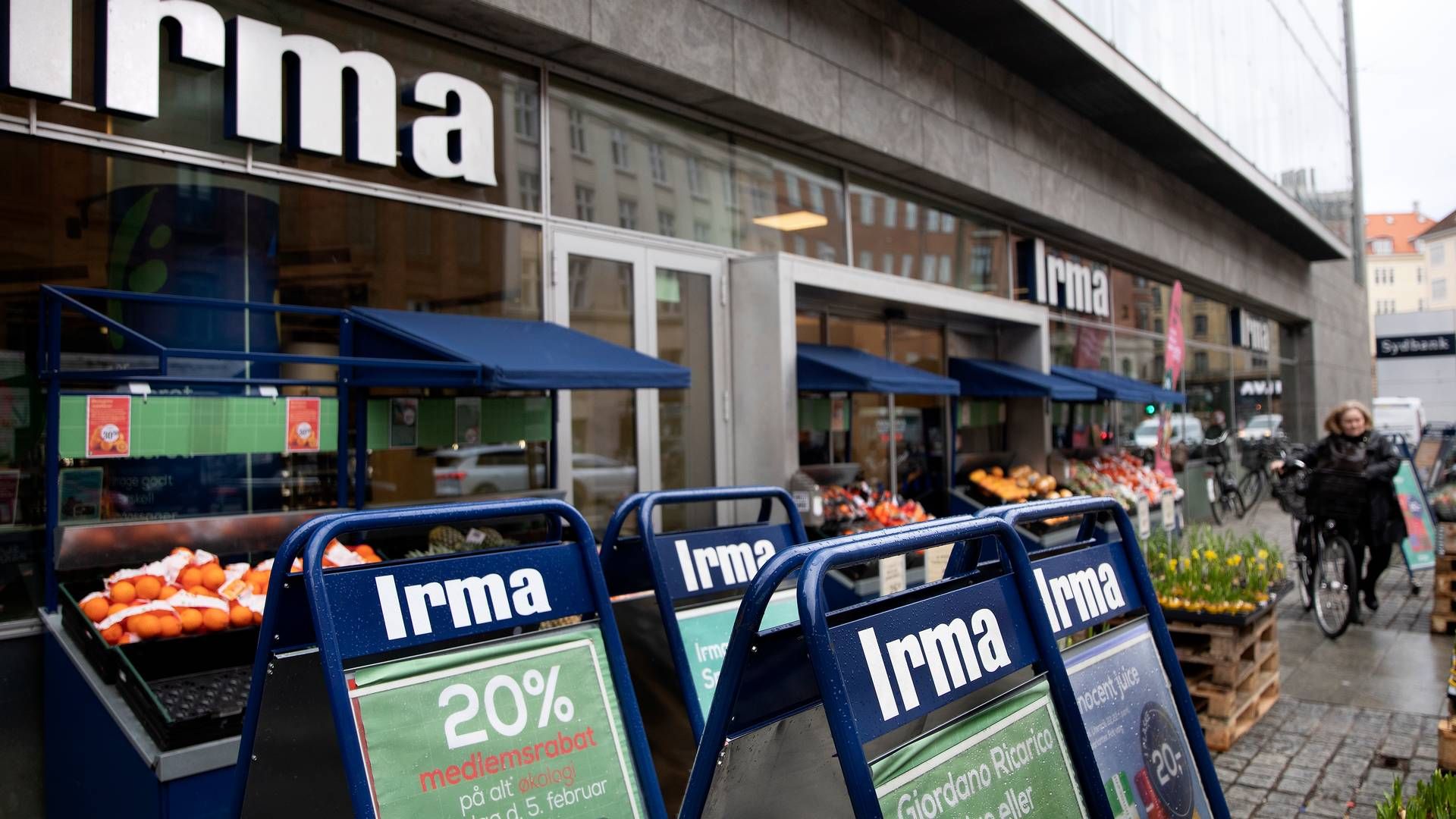 Coop-koncernen besluttede i slutningen af januar, at Irmas butikker skal lukkes. | Foto: Finn Frandsen
