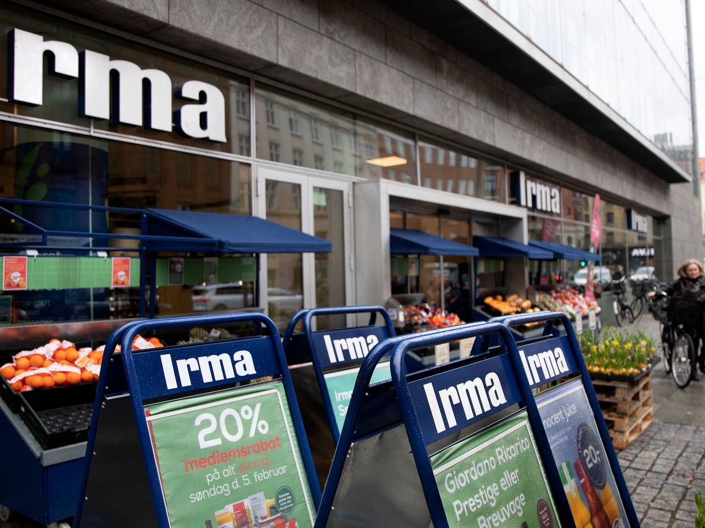 Coop-koncernen besluttede i slutningen af januar, at Irmas butikker skal lukkes. | Foto: Finn Frandsen