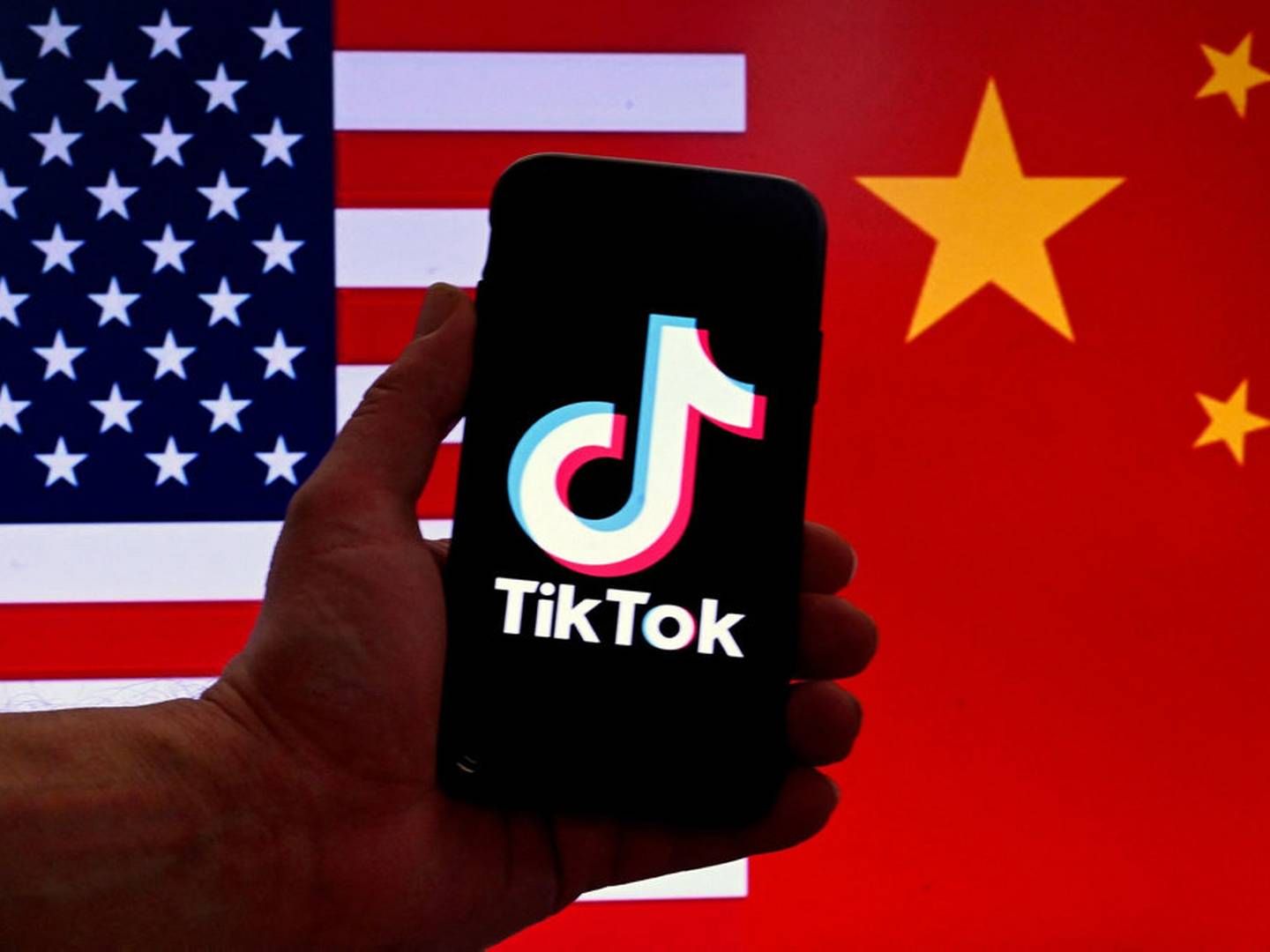 I Danmark har flere ministerier og kommuner forbudt brugen af det kinesiske sociale medie Tiktok. (Arkivfoto) | Foto: Olivier Douliery/Ritzau Scanpix