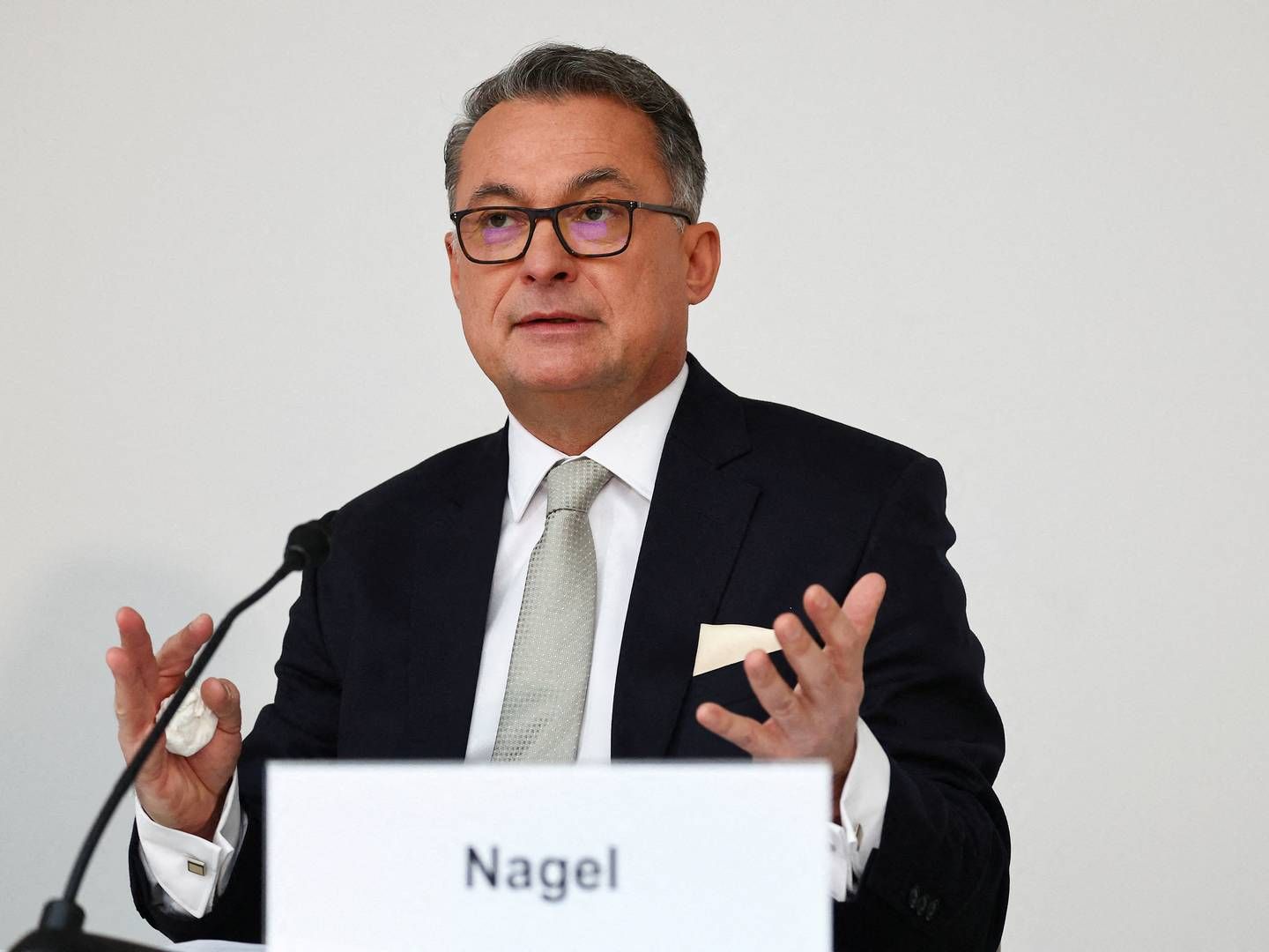 Joachim Nagel er chef for den tyske centralbank. | Foto: Kai Pfaffenbach/Reuters/Ritzau Scanpix