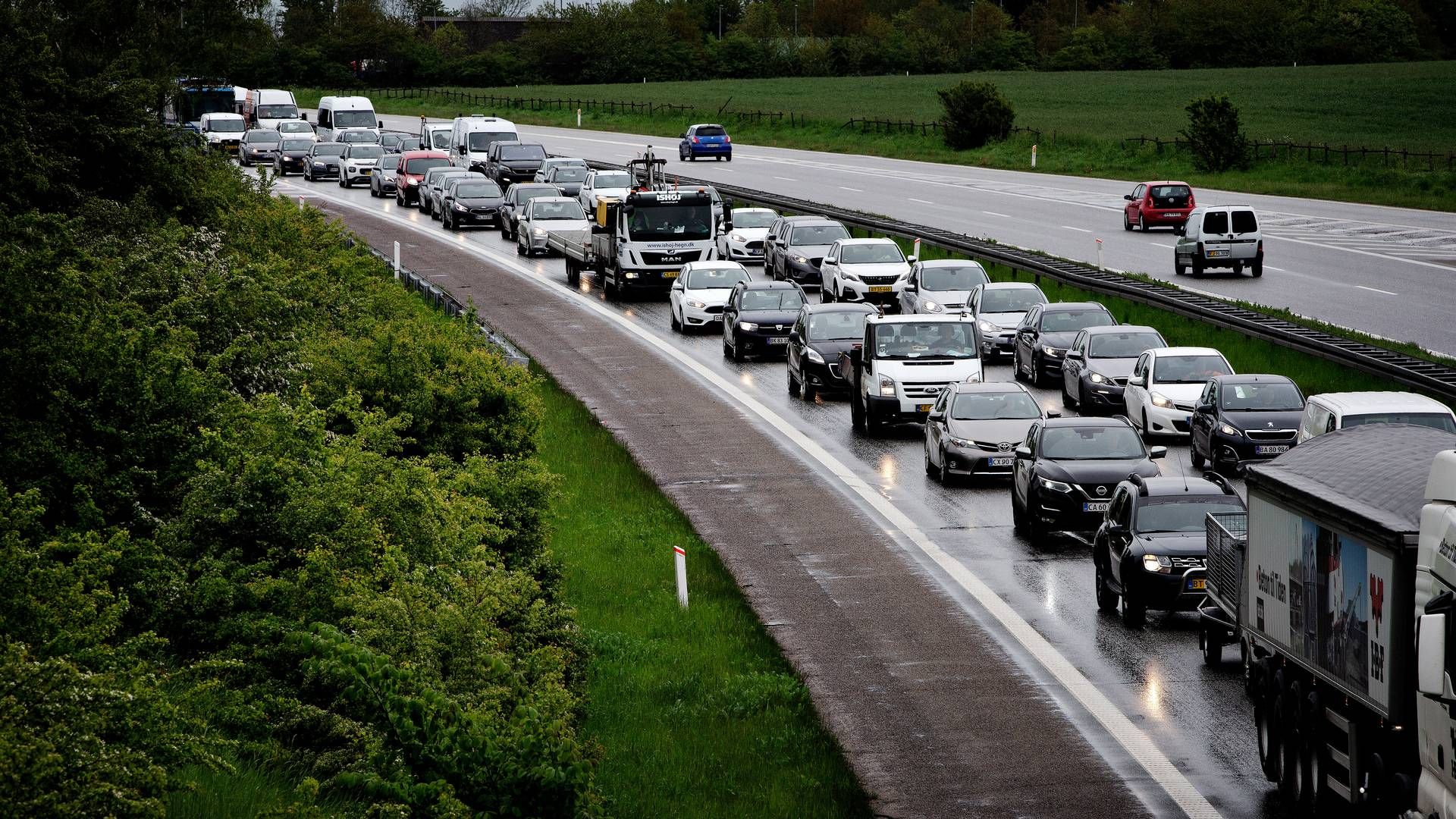 Transportminister Thomas Danielsen (V) luftede i sidste uge idéen om en kørselsafgift, der særligt skulle gøre det dyrere at køre i bil i og omkring storbyerne. | Foto: Martin Lehmann/Ritzau Scanpix