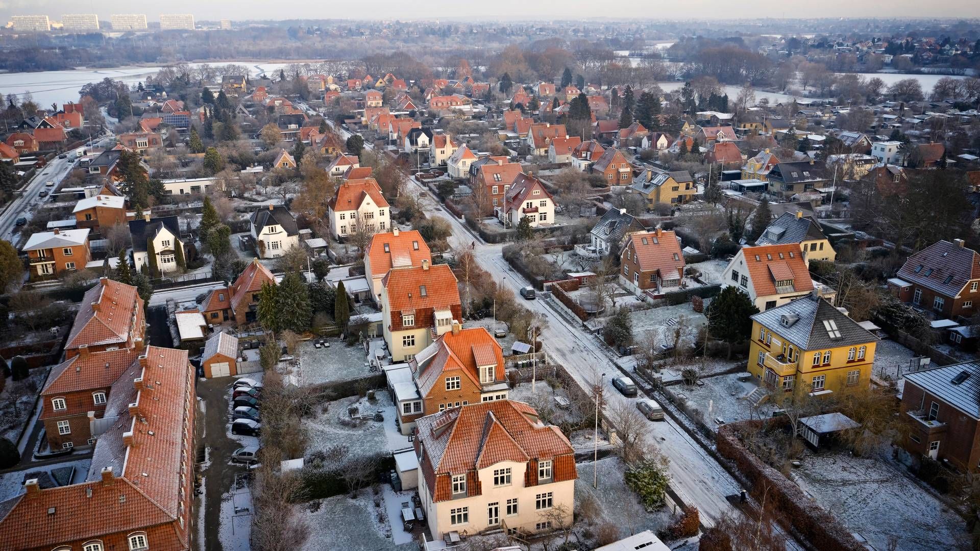 Danske boligejere havde i februar mindre gæld til et realkreditinstitut end et år forinden. | Foto: Jens Dresling/Ritzau Scanpix