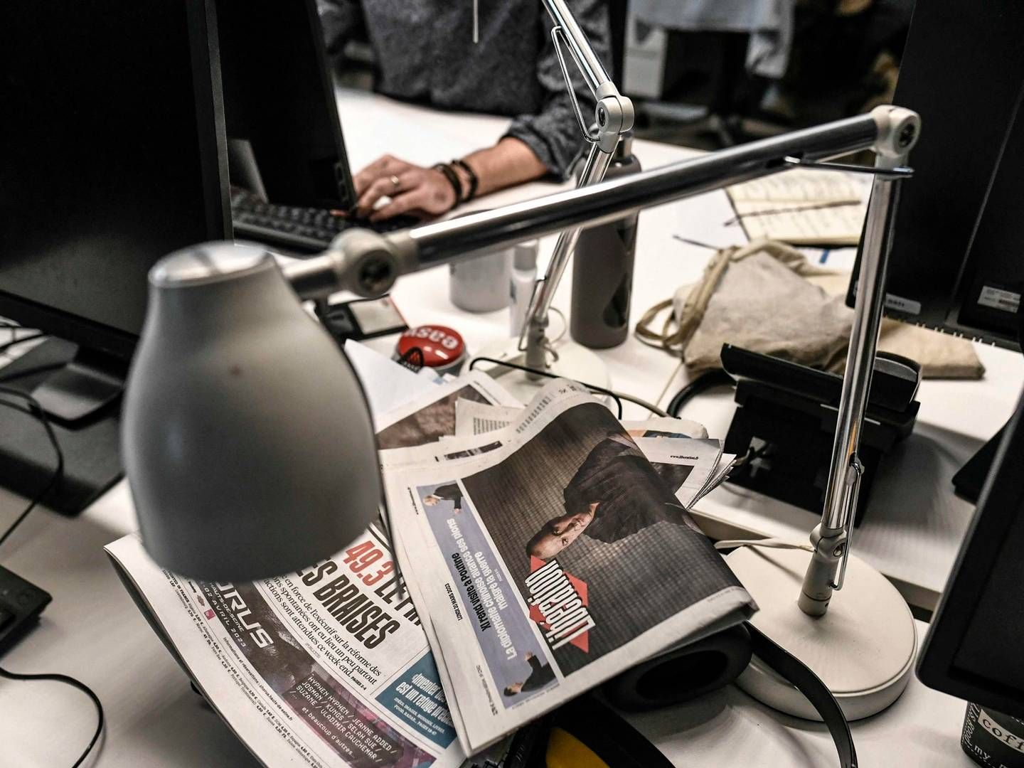 Der sidder oftest en etnisk hvid mediechef øverst i det redaktionelle hierarki på tværs af en række lande, viser ny Reuters-undersøgelse. | Photo: Stephane De Sakutin/AFP/Ritzau Scanpix