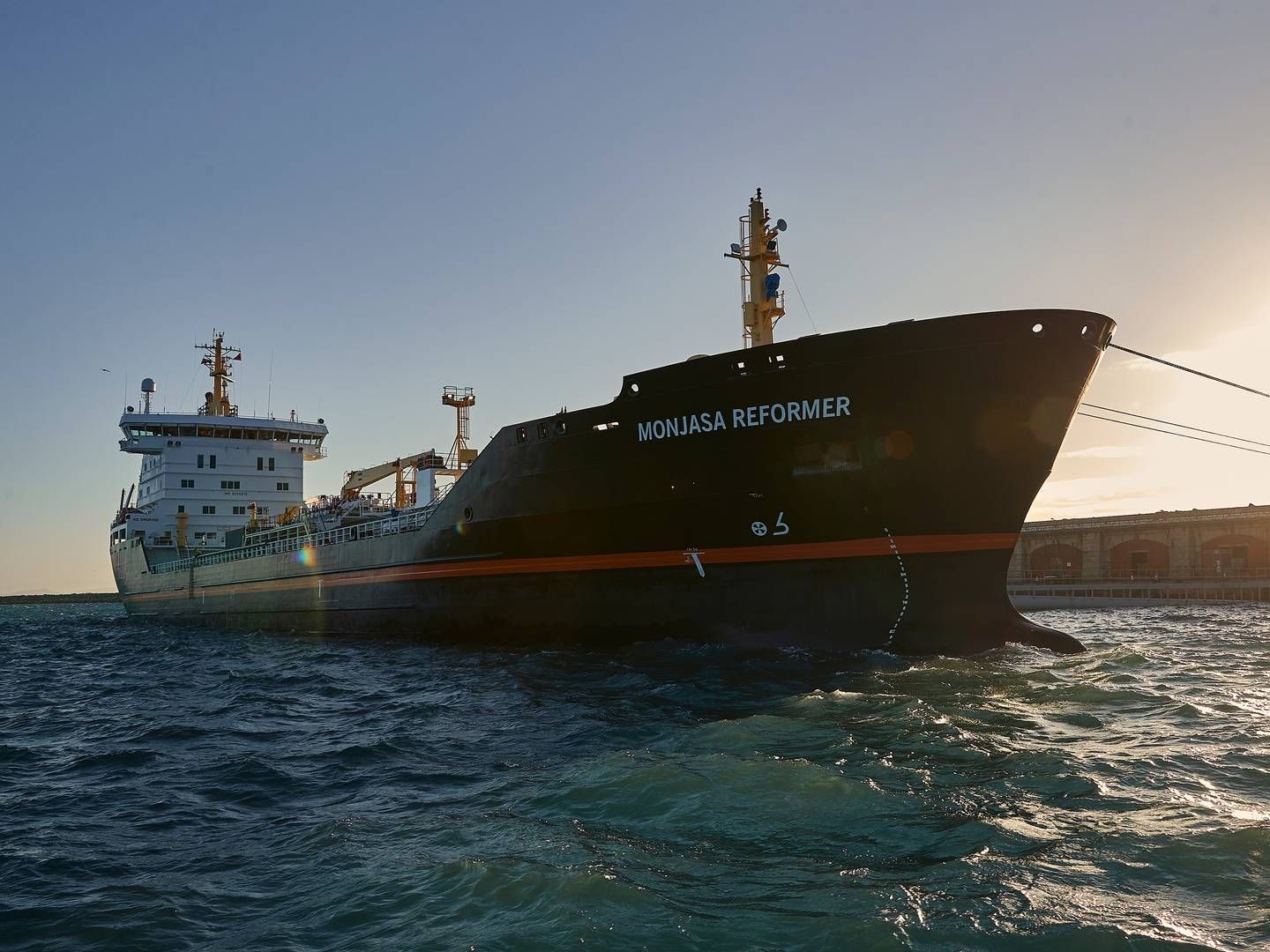 Tankskibet Monjasa Reformer er ejet af et datterselskab til den danske oliehandelskoncern Monjasa og sejler under liberisk flag. | Foto: Monjasa