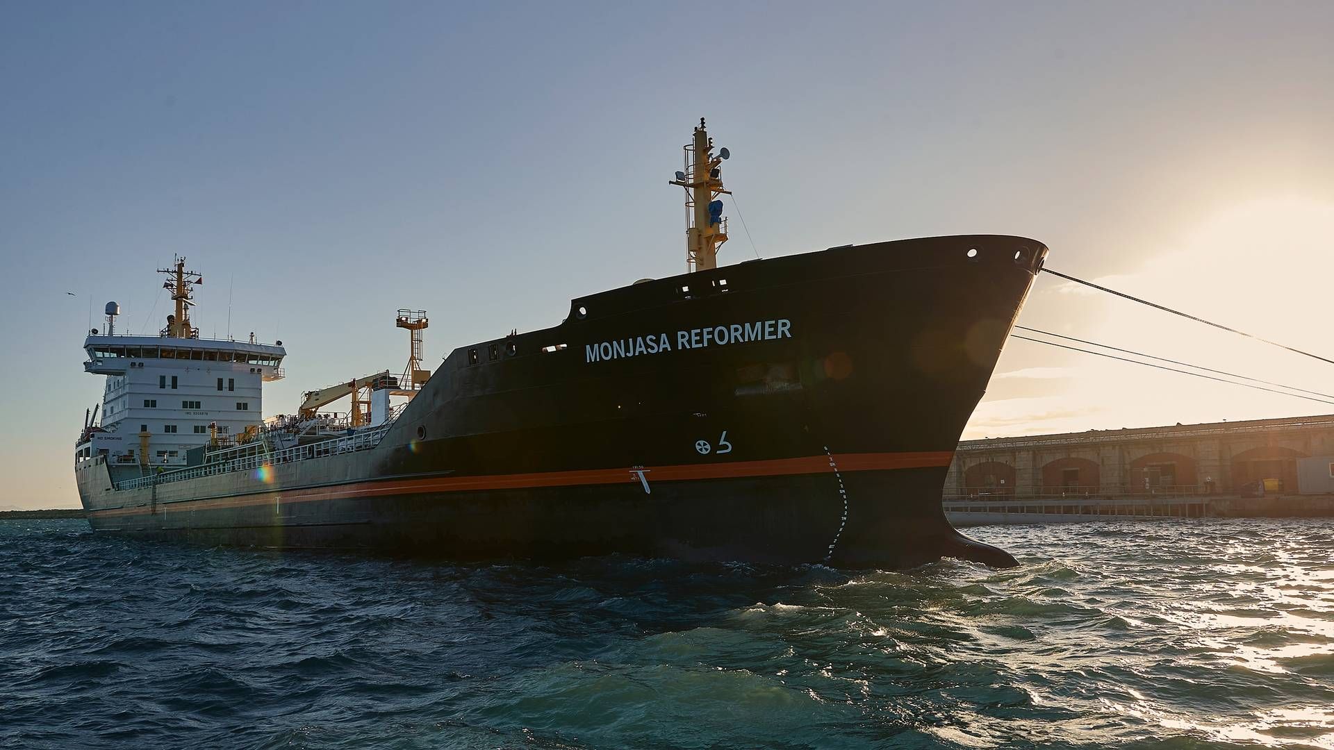 Tankskibet Monjasa Reformer blev angrebet 25. marts. Det er ejet af danske Monjasa, men sejler under liberisk flag, | Foto: Monjasa