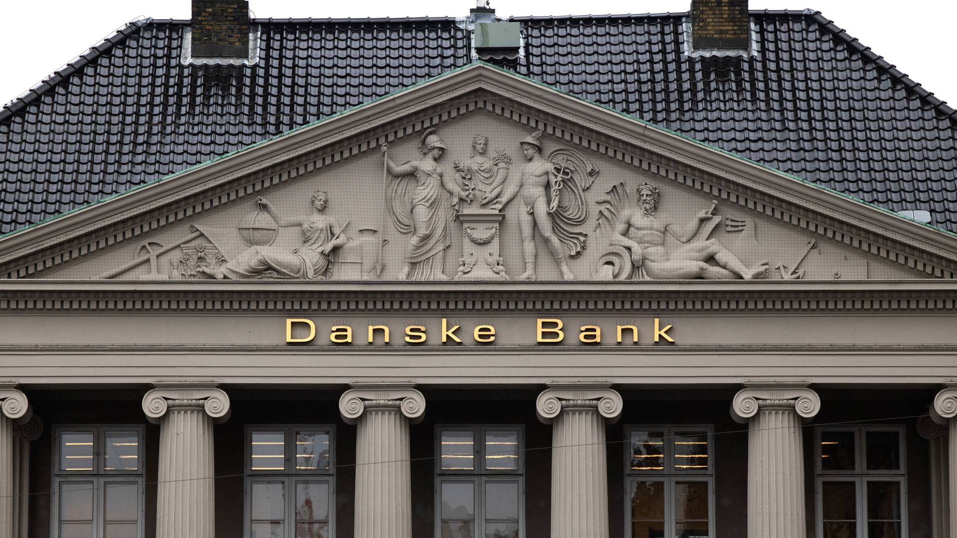 Danske Banks headquarters at the public square of Kongens Nytorv, Copenhagen
