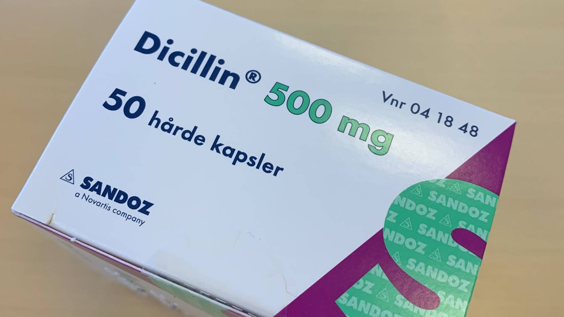 Antibiotikummet Dicillin har smittet både danskere og islændinge med multiresistente bakterier, som patienterne sandsynligvis skal leve med resten af livet. | Foto: Lægemiddelstyrelsen / Pr