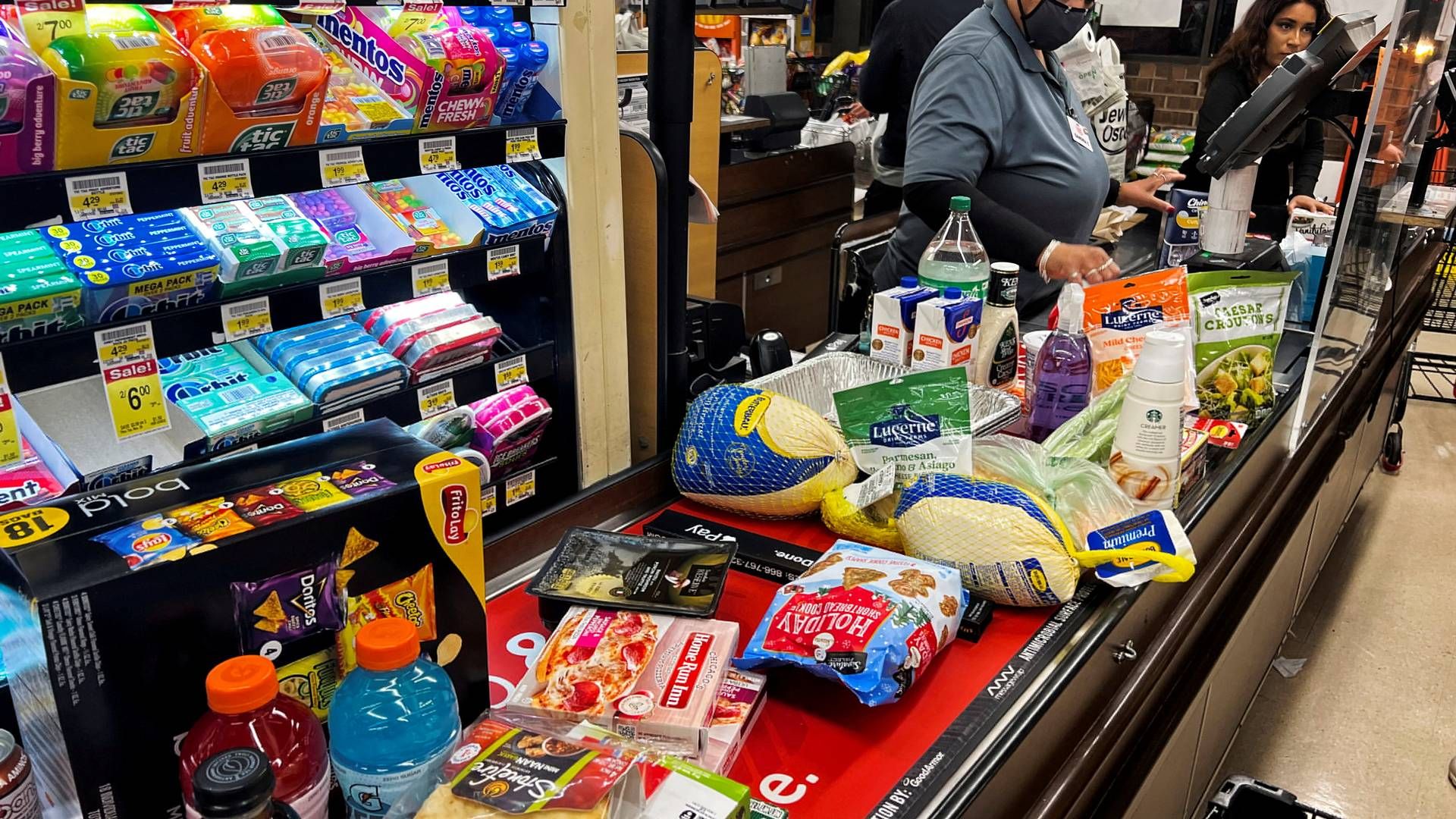 Særligt produkter som mælk, ost og æg bidrager til den rekordhøje inflation. | Foto: Jim Vondruska