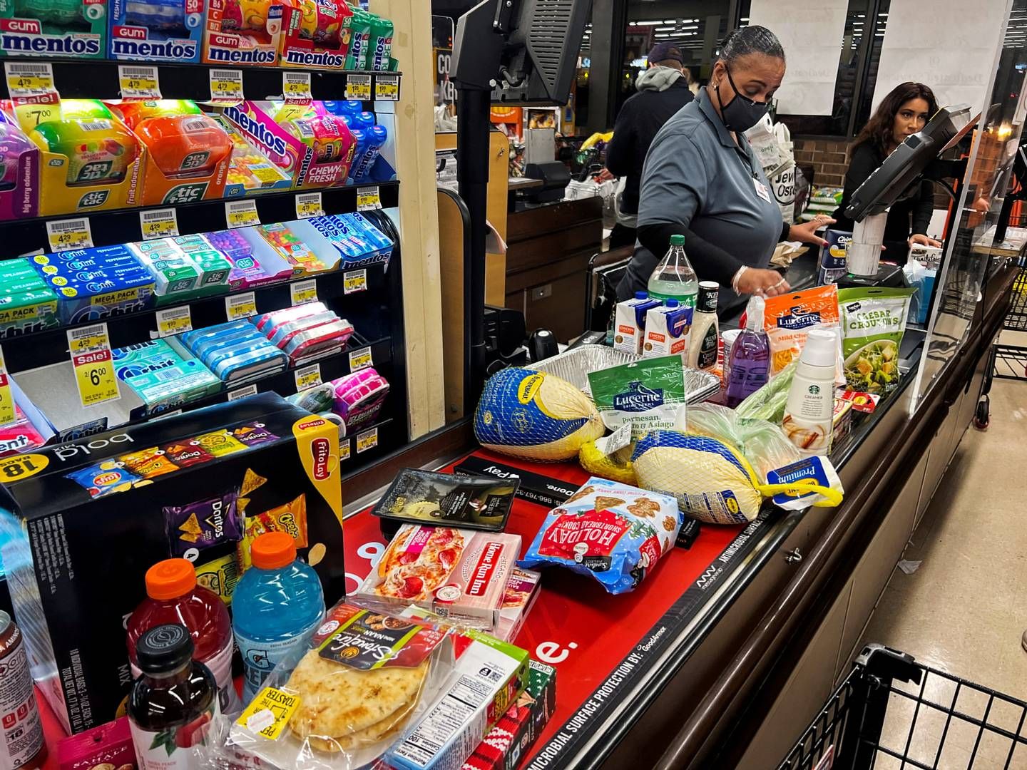Særligt produkter som mælk, ost og æg bidrager til den rekordhøje inflation. | Foto: Jim Vondruska