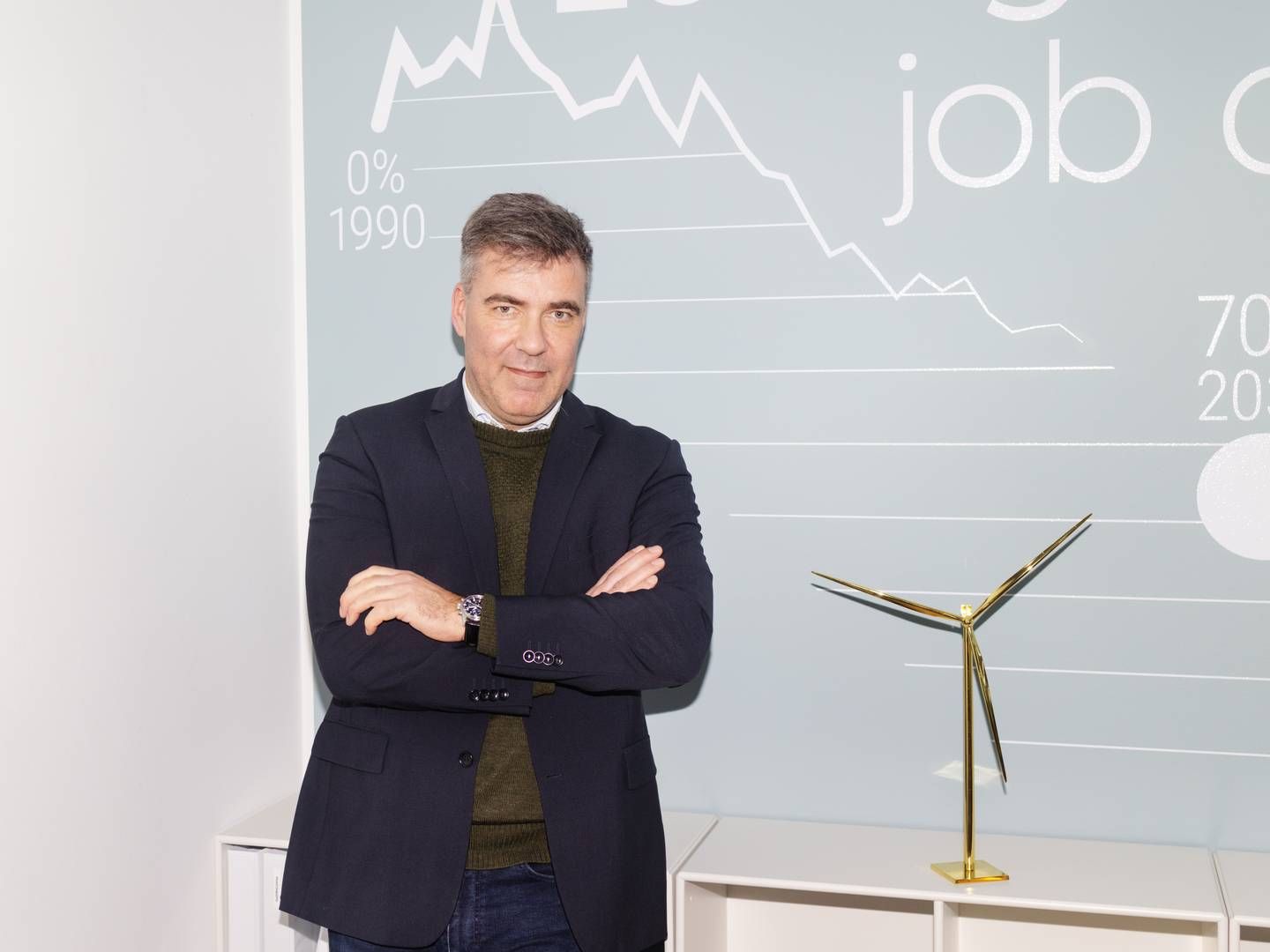 Klima-, energi- og forsyningsminister Lars Aagaard (M). | Foto: Gregers Tycho