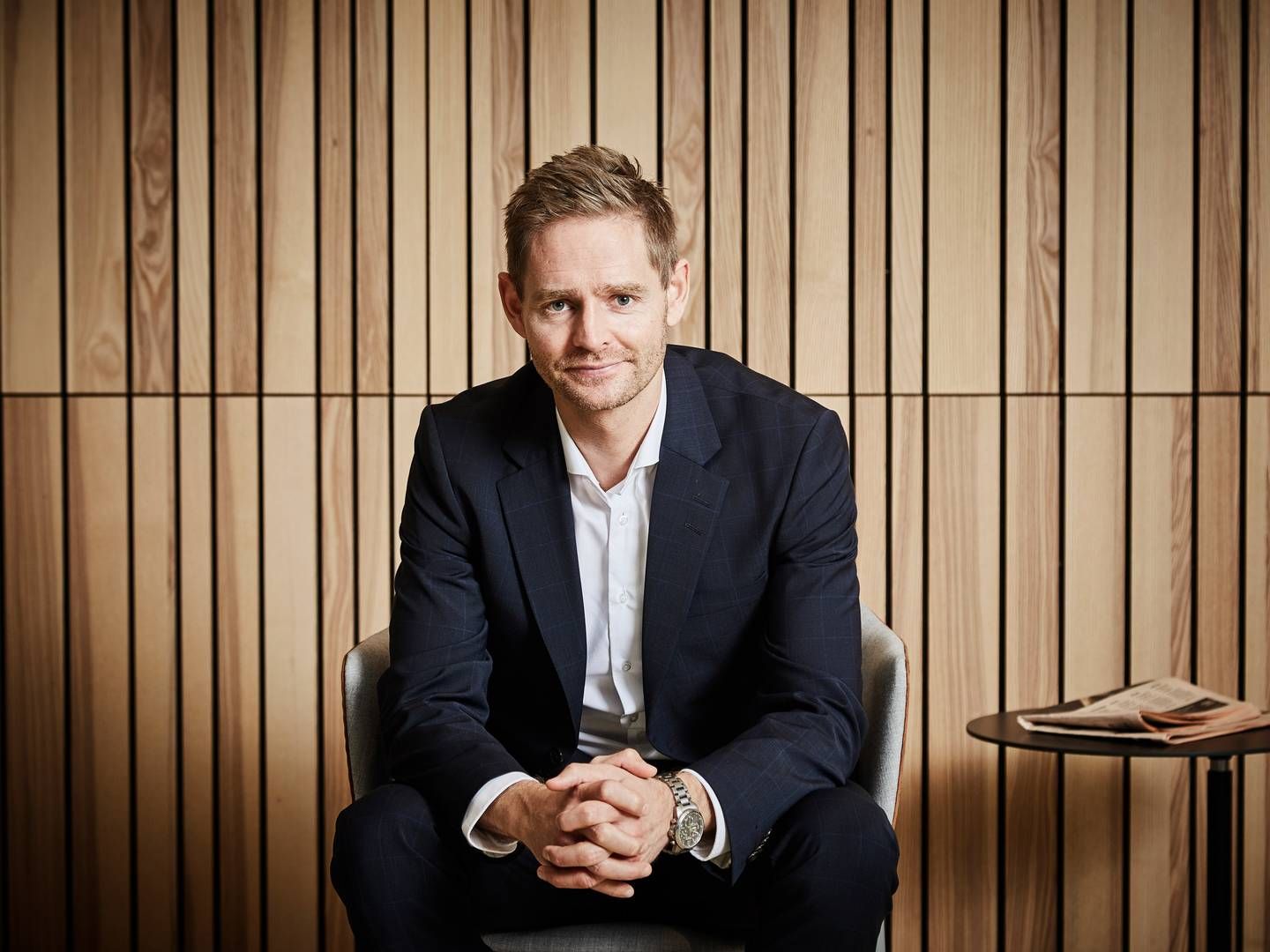 Esben Kolind Laustrup er adm. direktør i Bankdata. | Foto: Pr/bankdata