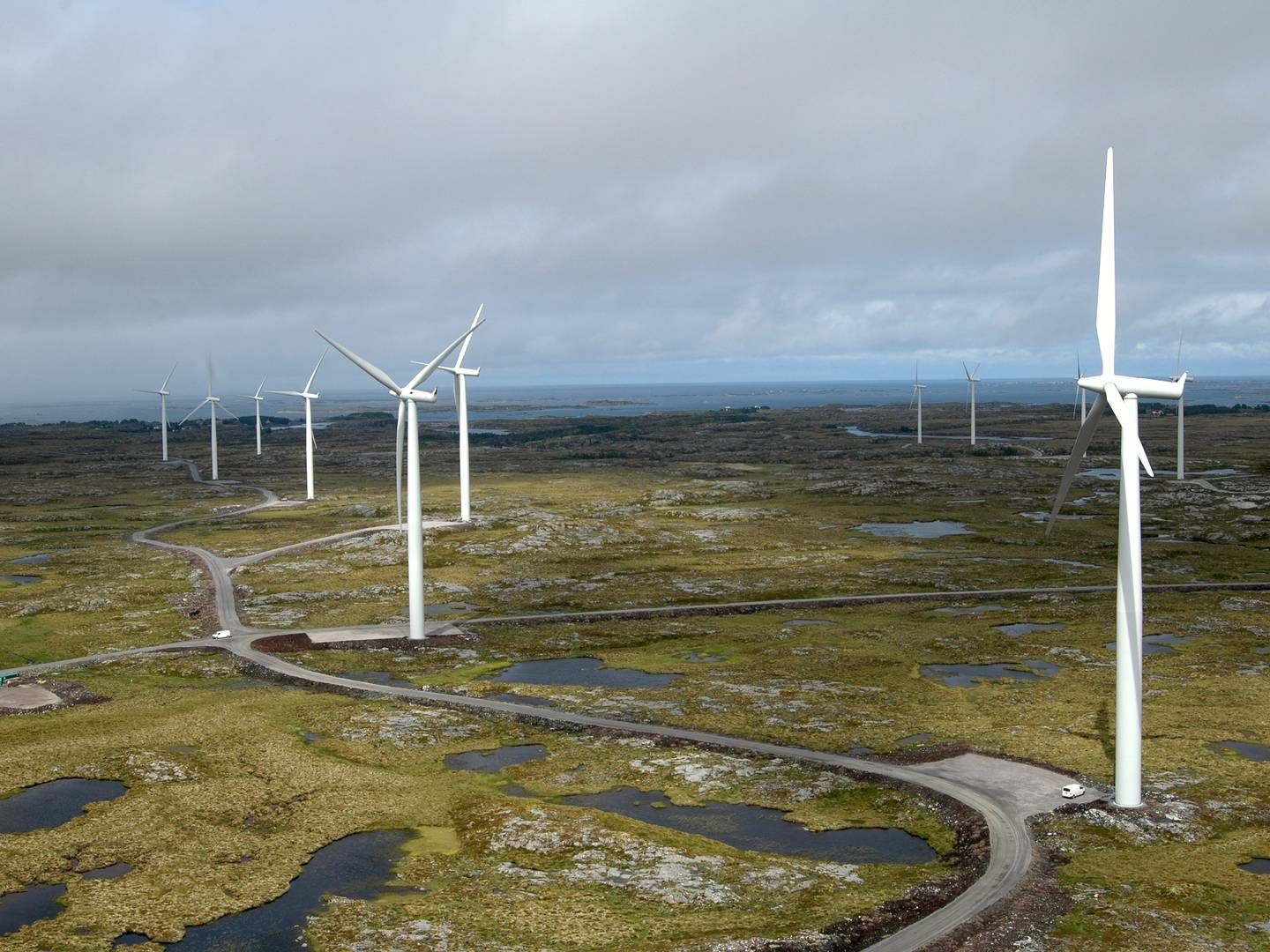 Der blev investeret 24 mia. euro mindre i vindparker i 2022 end året før. | Foto: Pr / Staktraft