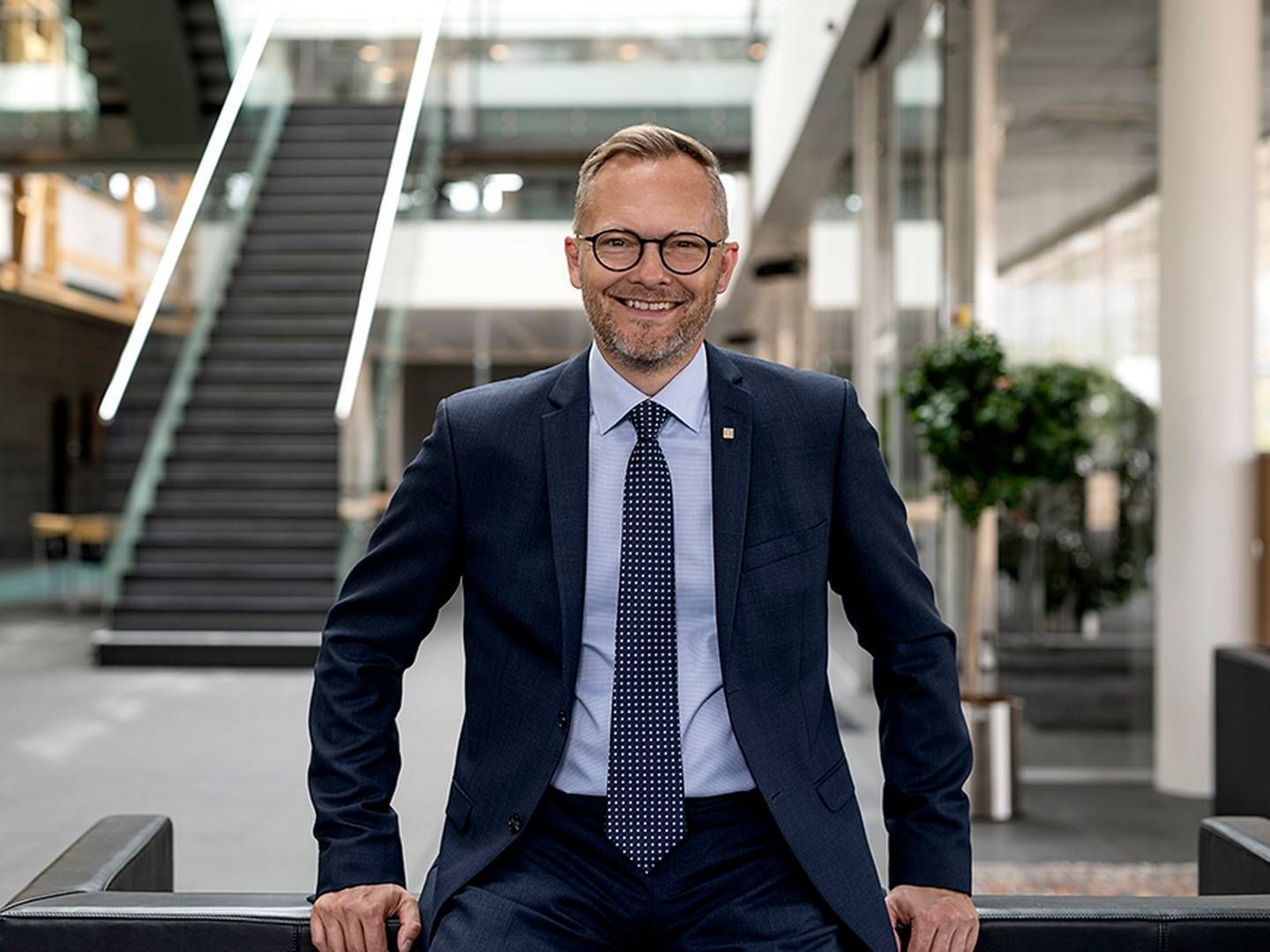 Klaus Skjødt er bestyrelsesformand i datacentralen SDC ved siden at posten som adm. direktør i Sparekassen Kronjylland. | Foto: Pr/sparekassen Kronjylland