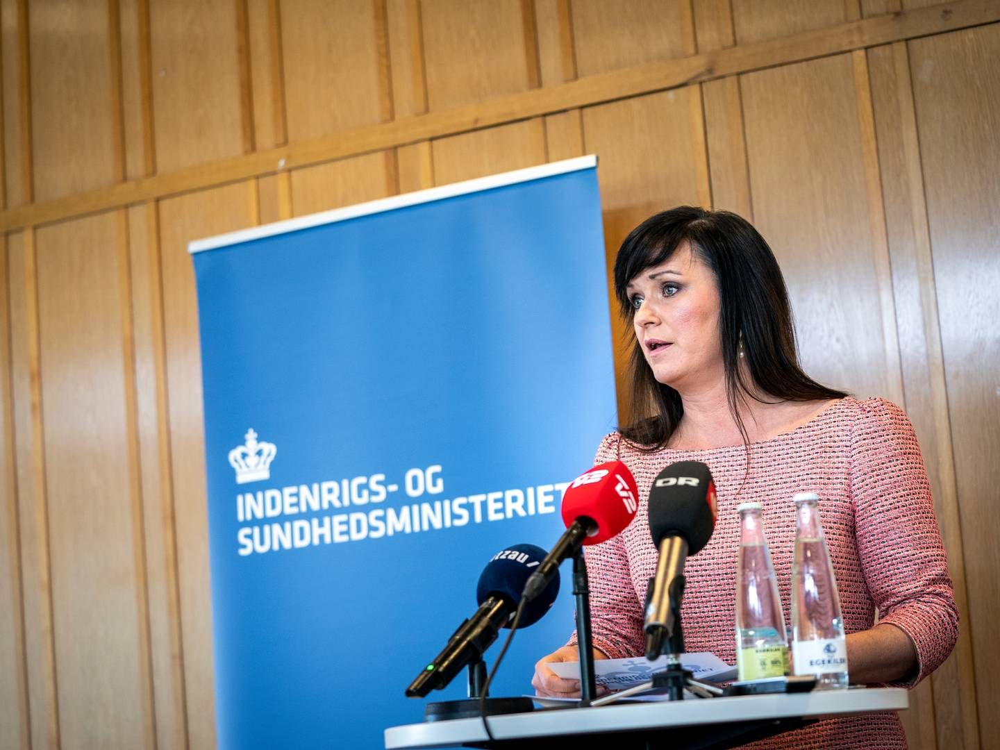 Minister for the Interior and Health of Denmark Sophie Løhde must answer questions concerning Novo Nordisk's funding of a Danish patient group | Photo: Ida Marie Odgaard