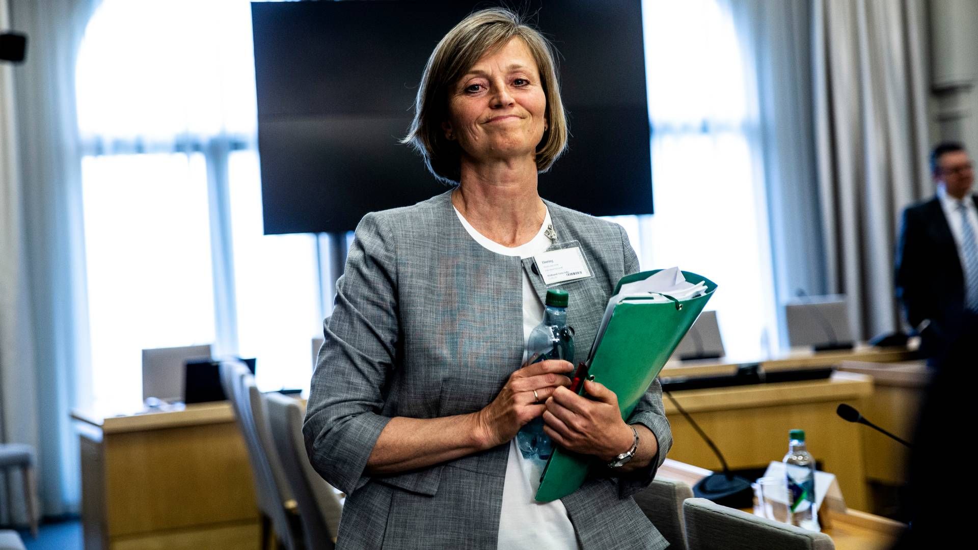 IKKE HELT FORNØYD: Anne Myhrvold, direktør i Petroleumstilsynet. Her fra en høring i kontroll- og kostitusjonskomitéen i 2019. | Foto: Stian Lysberg Solum / NTB