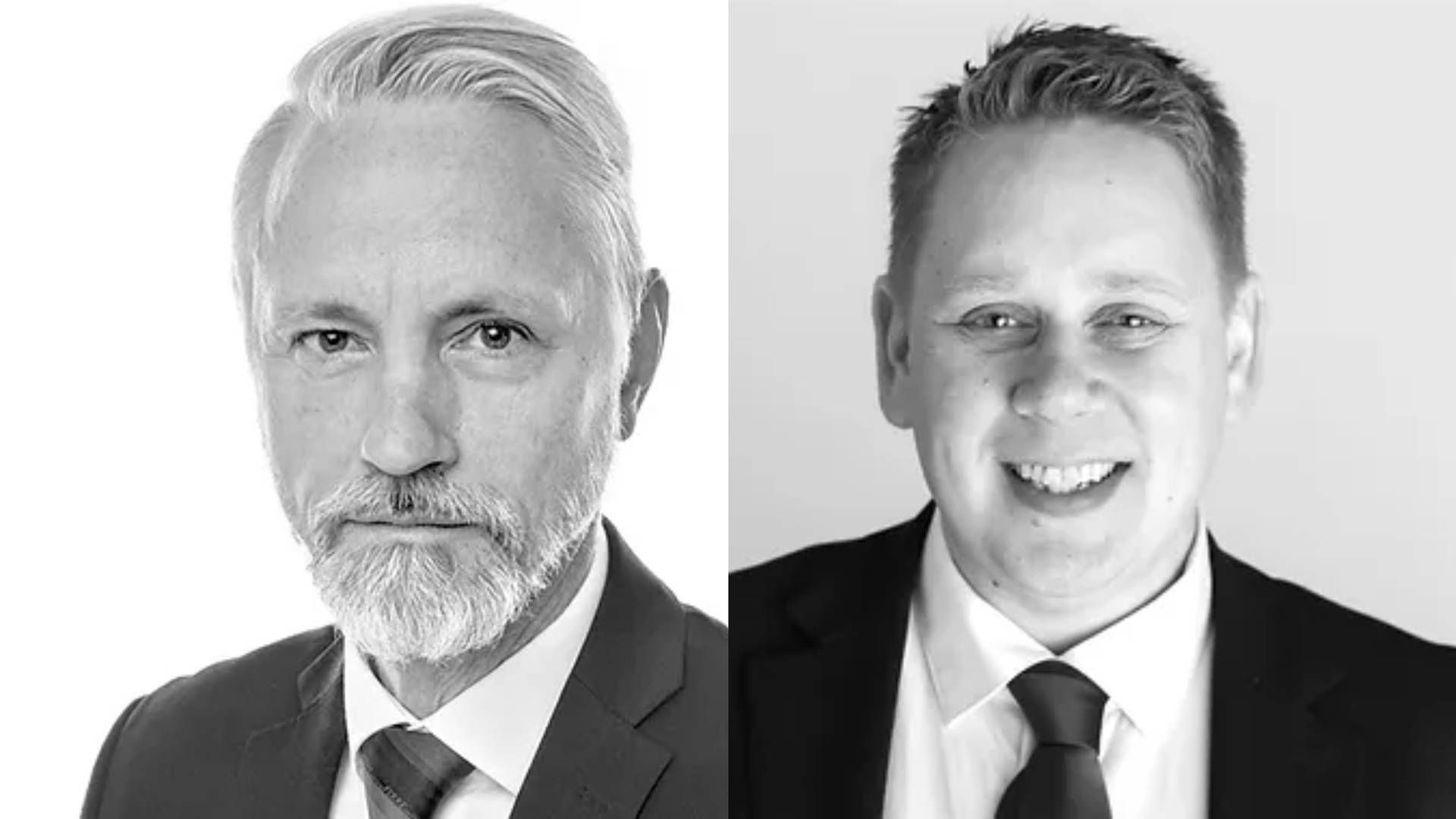 NYTT ADVOKATFIRMA: Tor Magnus Fagermo (t.v.) og Tore Andersen starter opp Grensen Advokater. | Foto: Furuholmen Dietrichson