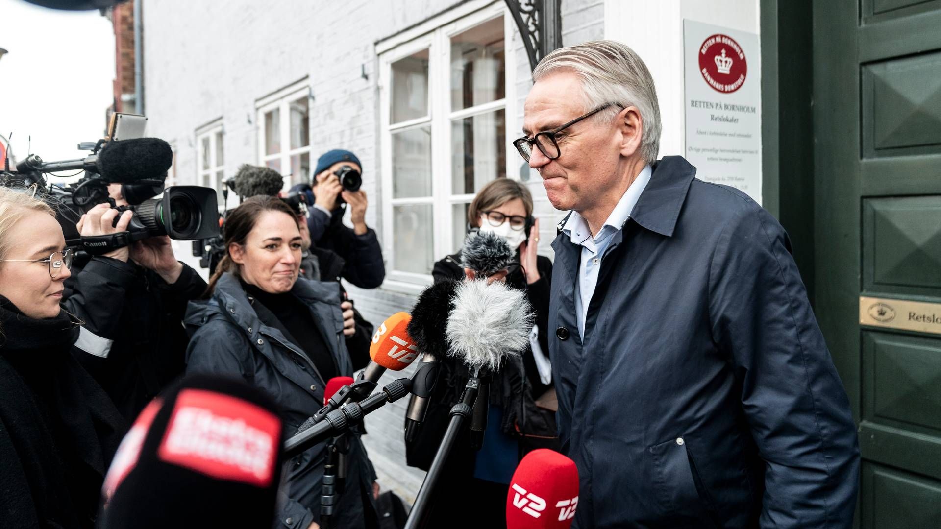 Henrik Stagetorn har mange profilerede sager på CV'et. I 2020 var han forsvarer i mordsag på Bornholm. | Foto: Rasmus Flindt Pedersen