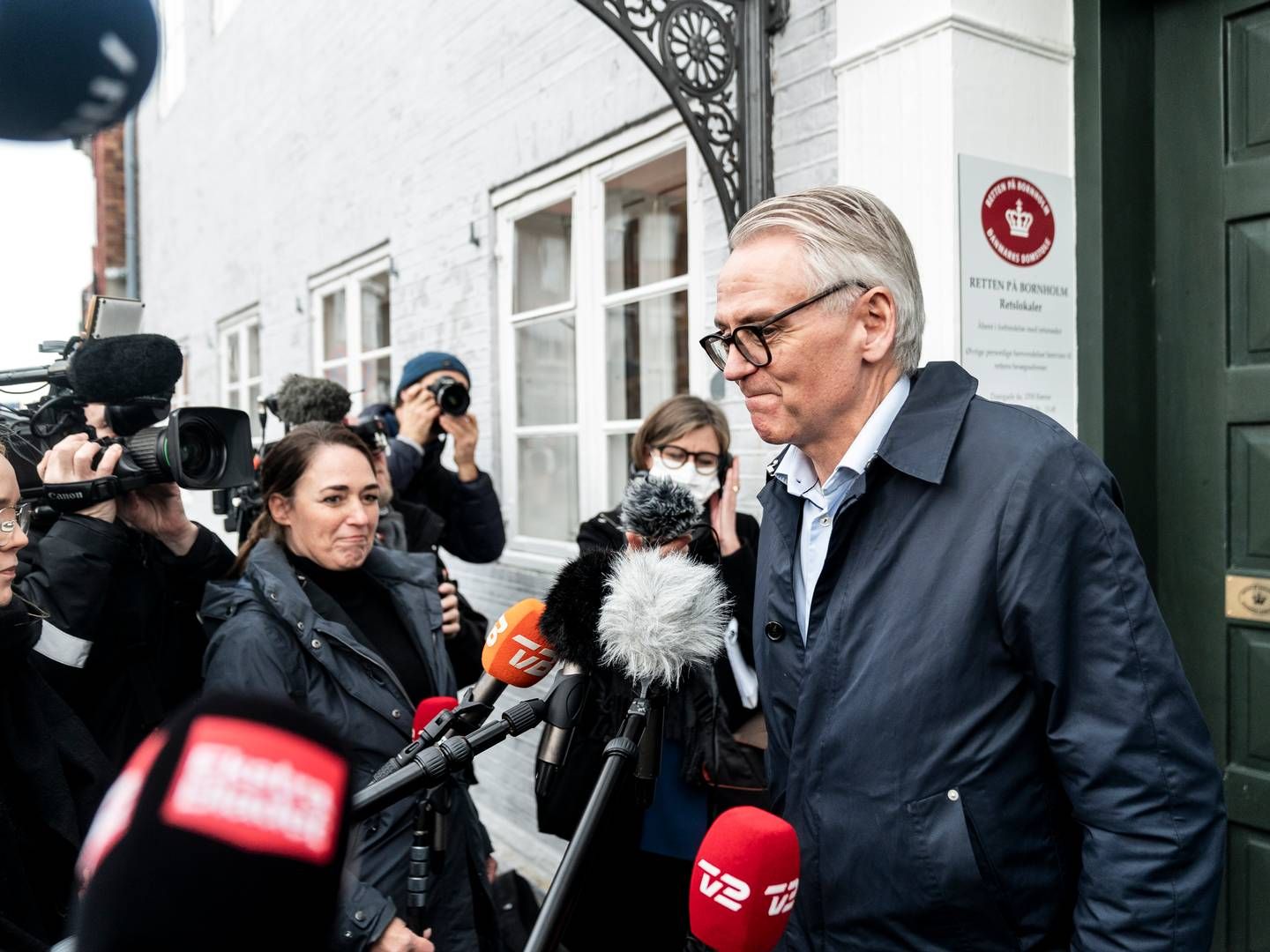 Henrik Stagetorn har mange profilerede sager på CV'et. I 2020 var han forsvarer i mordsag på Bornholm. | Foto: Rasmus Flindt Pedersen