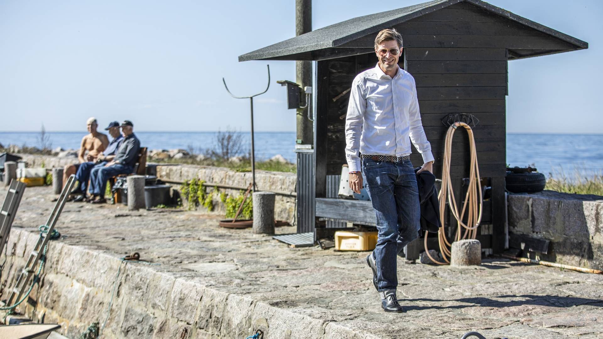 Denne uge var der nyt fra Bornholms Tidende, hvor chefredaktør Kristoffer Gravgaard kunne fortælle, at avisen i 2022 landede sit første overskud siden 2018. | Foto: Jacob Jepsen