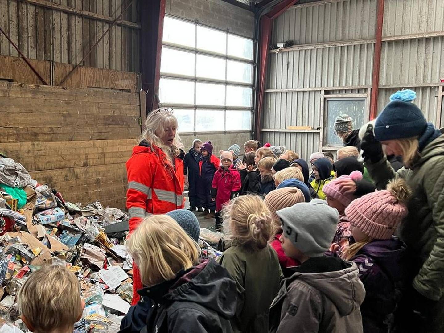 Både børn og voksne skal kunne lære om affald, når den nye genbrugsplads i Grindsted står færdig i 2024. | Foto: Billund Kommune / Pr