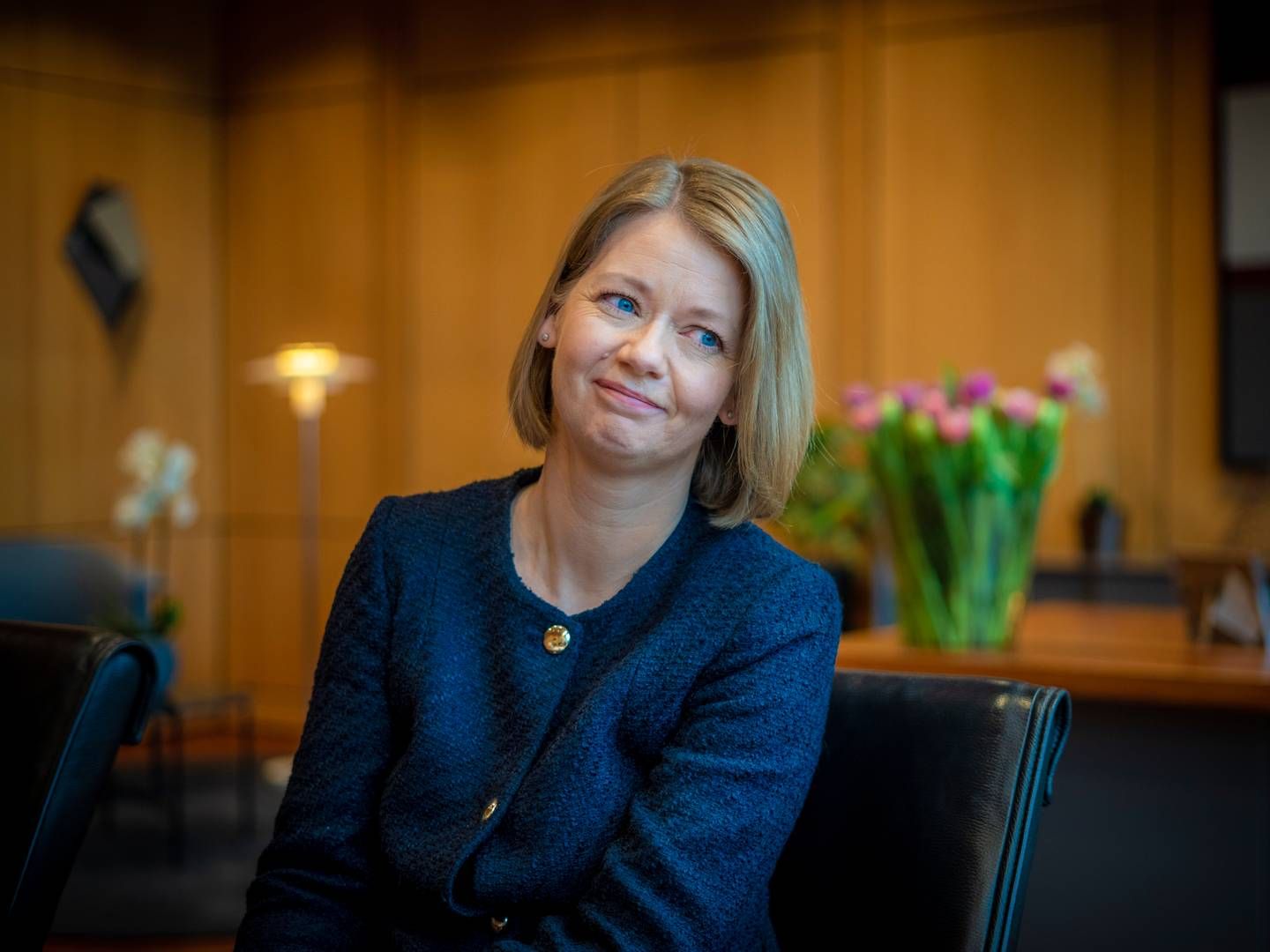 LEGGER FREM UTLÅNSUNDERSØKELSE: Norges Bank, ledet av Ida Wolden Bache, er ute med en fersk oppdatering. | Foto: Ole Berg-Rusten / NTB