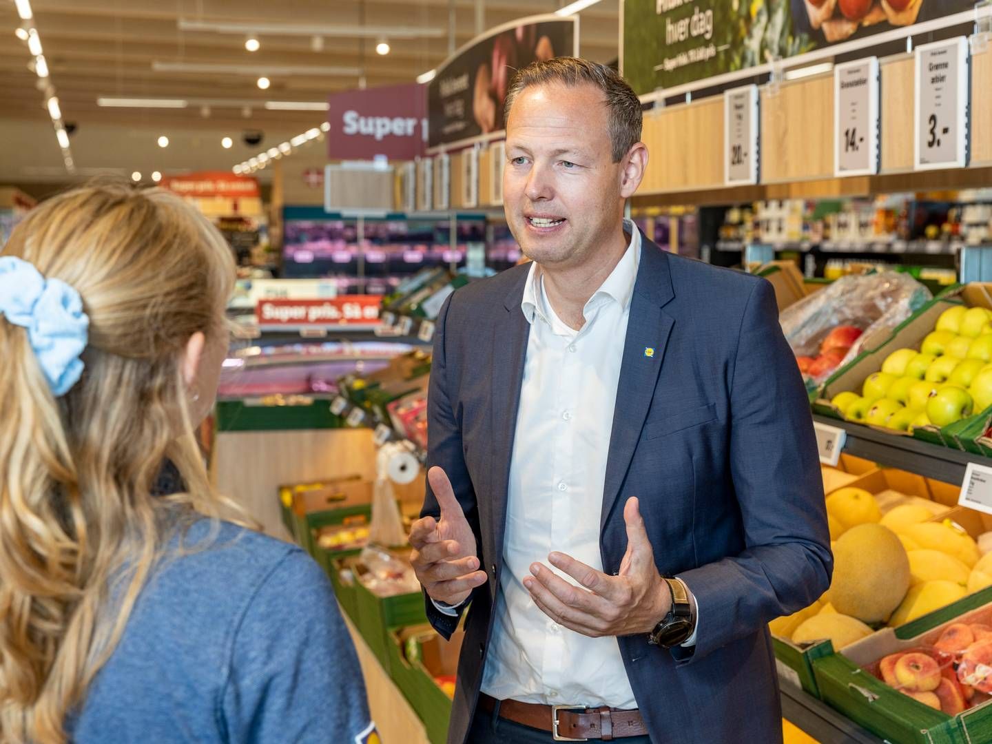 ”Vi glæder os meget til at åbne vores første Lidl-butik i Albertslund – og så endda i et af de allerførste indkøbscentre i Danmark,” udtaler Mads T. Nielsen, udviklings- og ejendomsdirektør for Lidl. | Foto: Pr/citycon