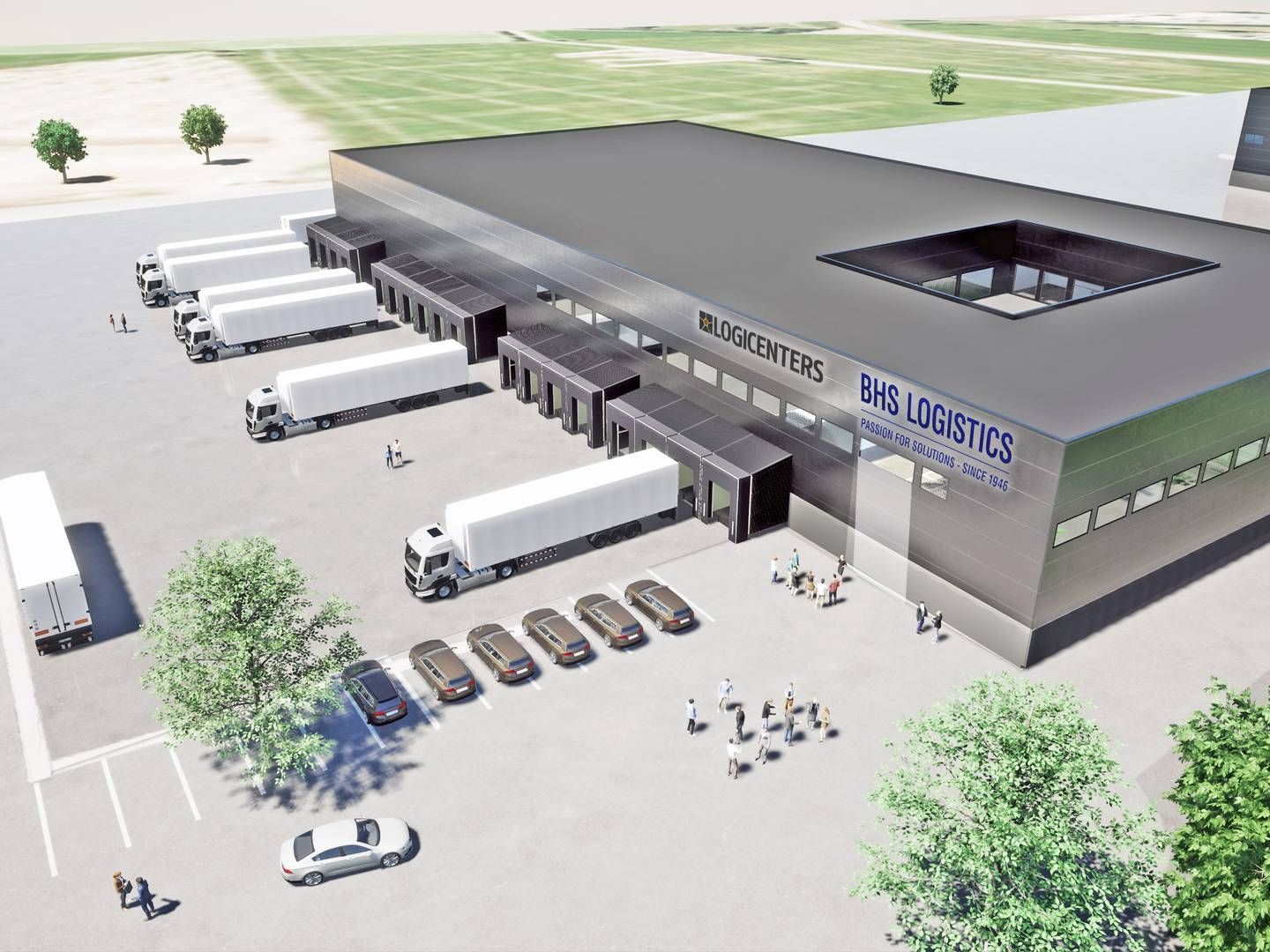 I 2022 har BHS Logistics blandt andet åbnet en ny terminal i Køge og investeret i at øge selskabets kernekompentencer. | Foto: Pr / Bhs Logistics