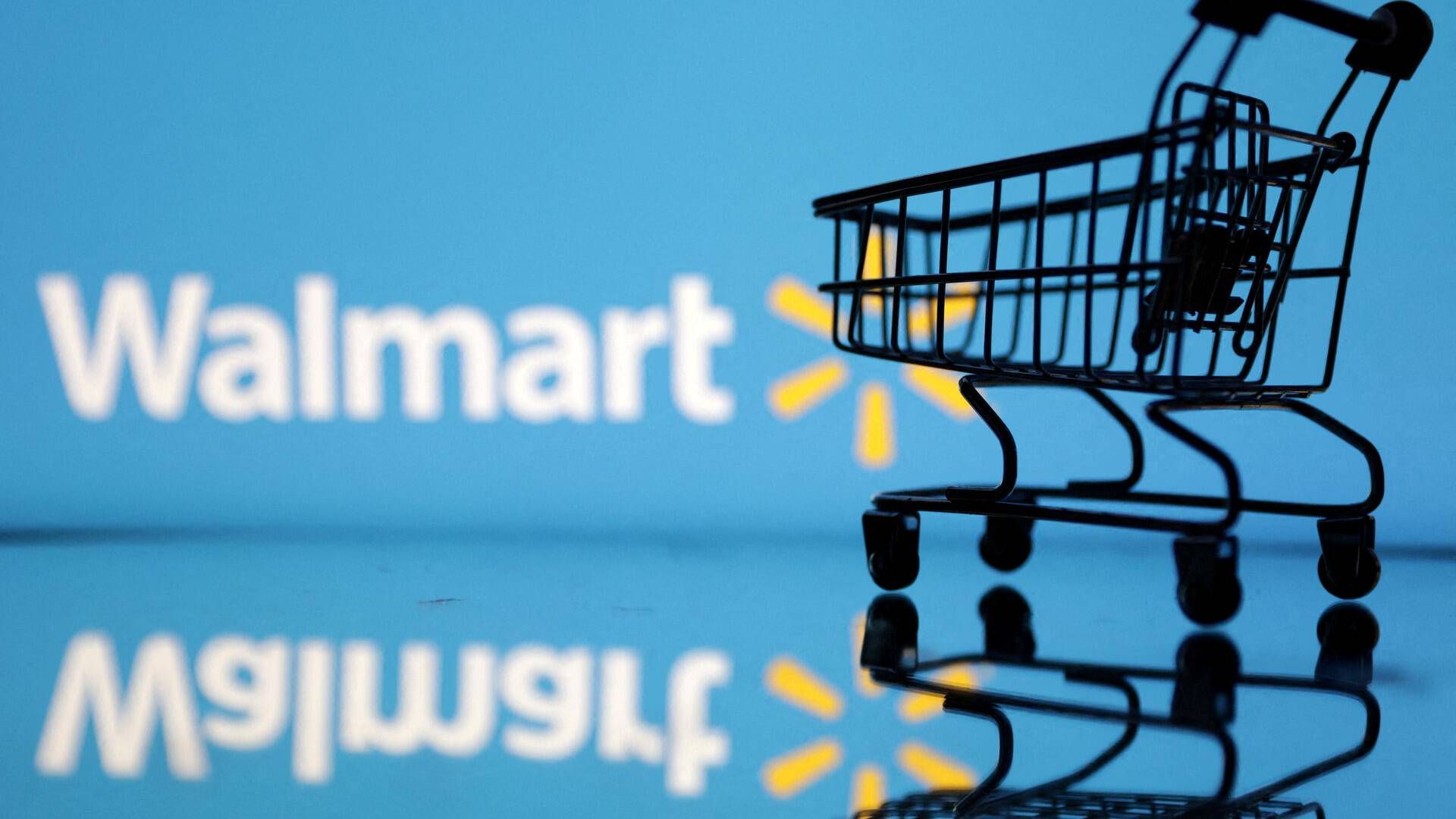 Walmart bruger i stigende grad sine store butikker til også at håndtere online-ordrer. | Foto: Dado Ruvic/reuters/ritzau Scanpix