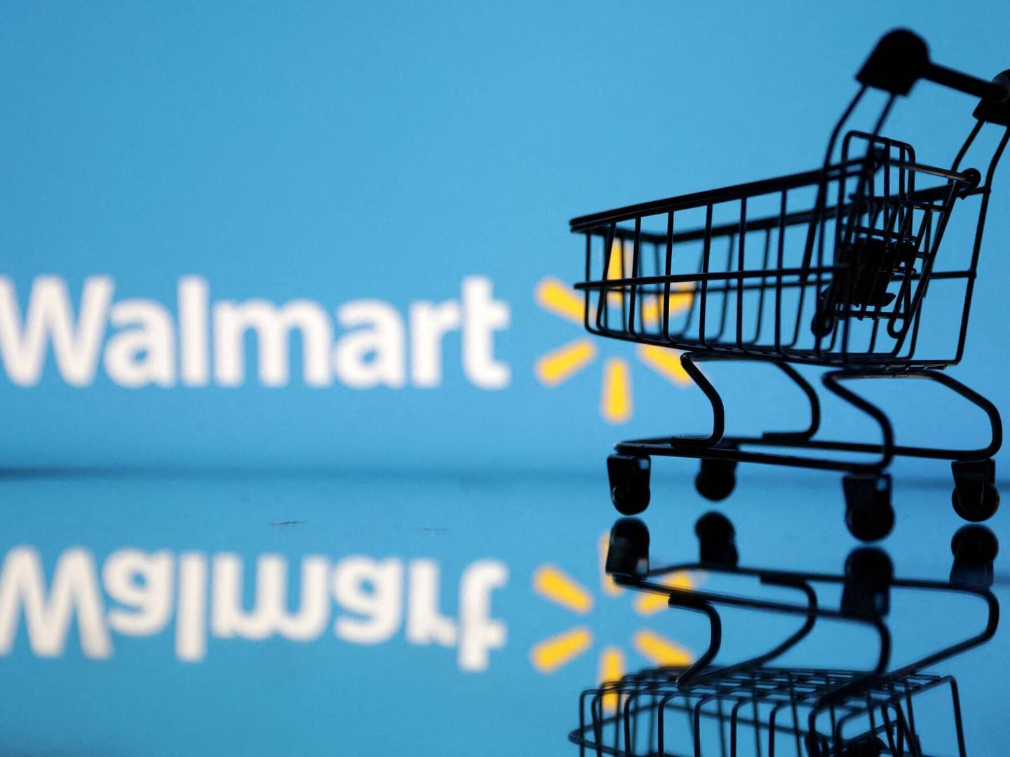 Walmart bruger i stigende grad sine store butikker til også at håndtere online-ordrer. | Foto: Dado Ruvic/reuters/ritzau Scanpix