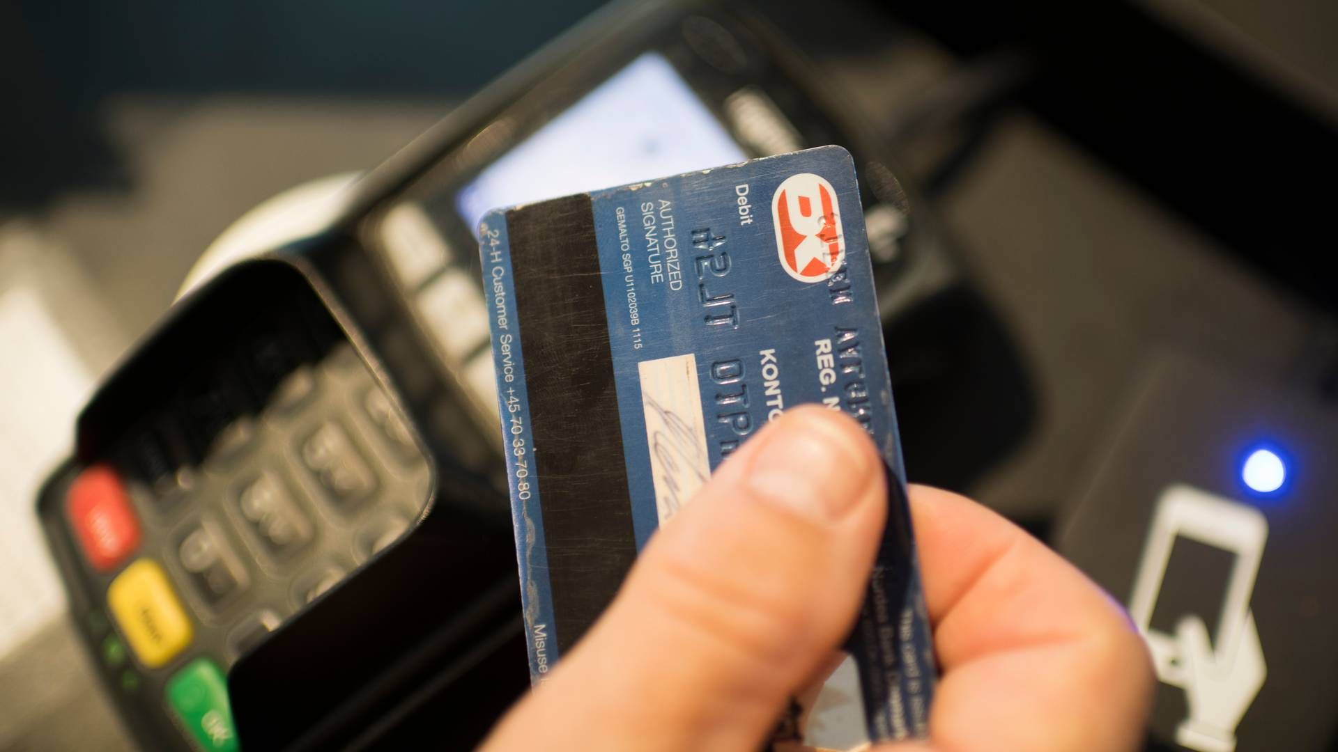 Mange danskere er klar til at skifte navnet på deres bankkort ud. | Foto: Anthon Unger