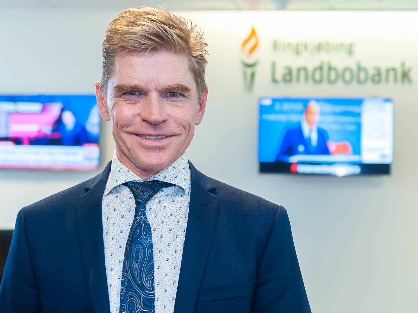 John Fisker, adm. direktør i Ringkjøbing Landbobank, kan igen i år notere sig en topplacering, når kommer til nøgletallet indtjening per omkostningskrone. | Foto: Ringkøbing Landbobank/pr