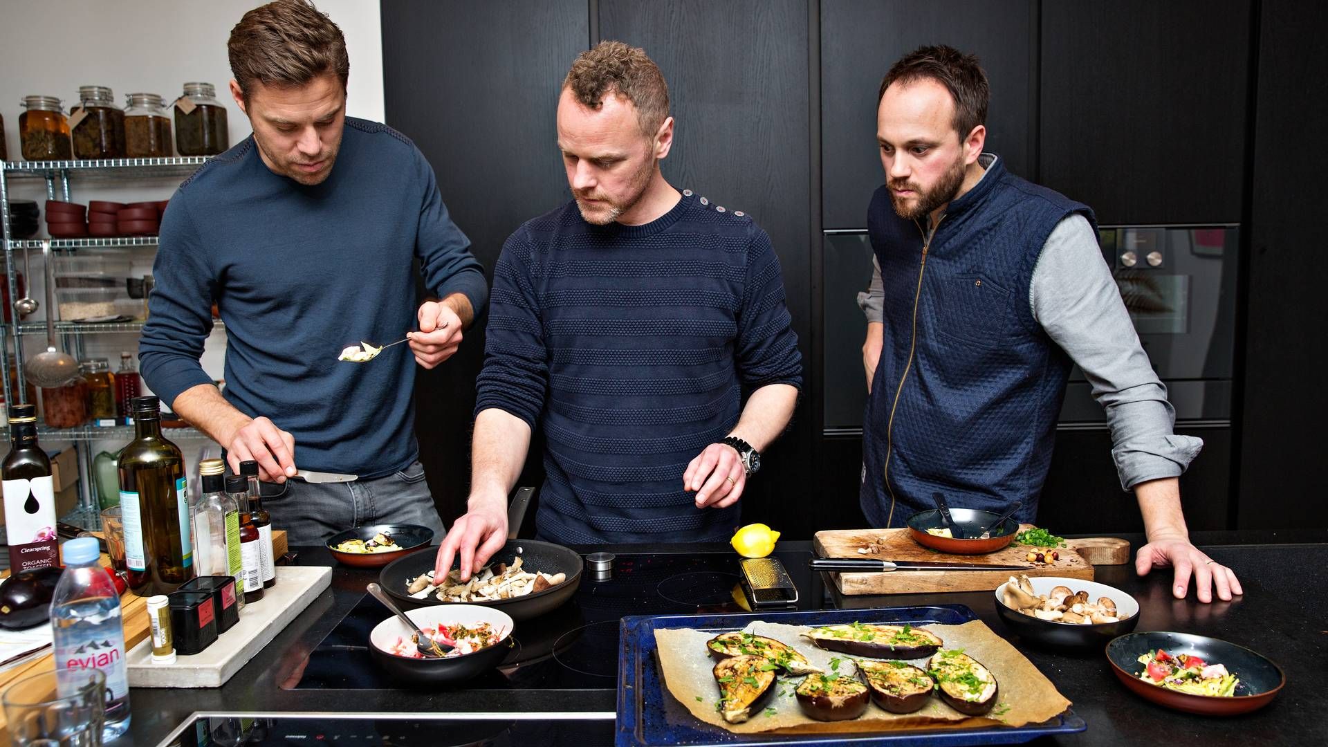 Jacob Jønck til venstre stifter af Simple Feast. Han er mangemillionær og står ligeledes bag fitnessappen Endomondo. | Foto: Jacob Ehrbahn