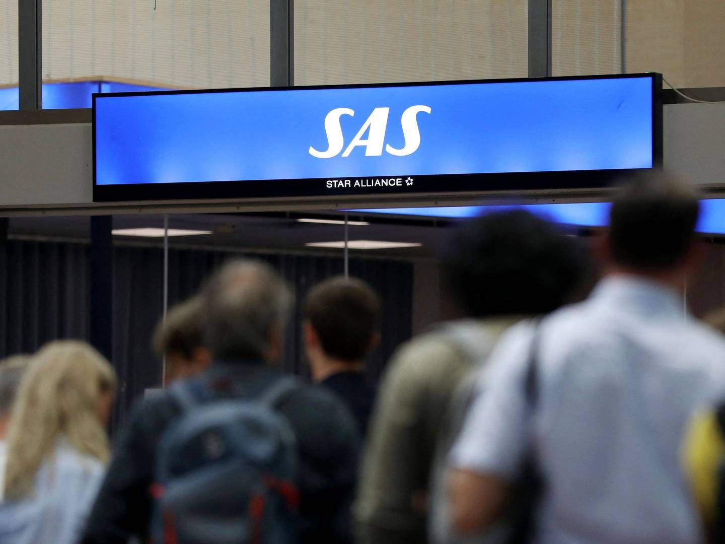 SAS-aktien faldt onsdag tungt på fondsbørsen. | Foto: Ali Lorestani
