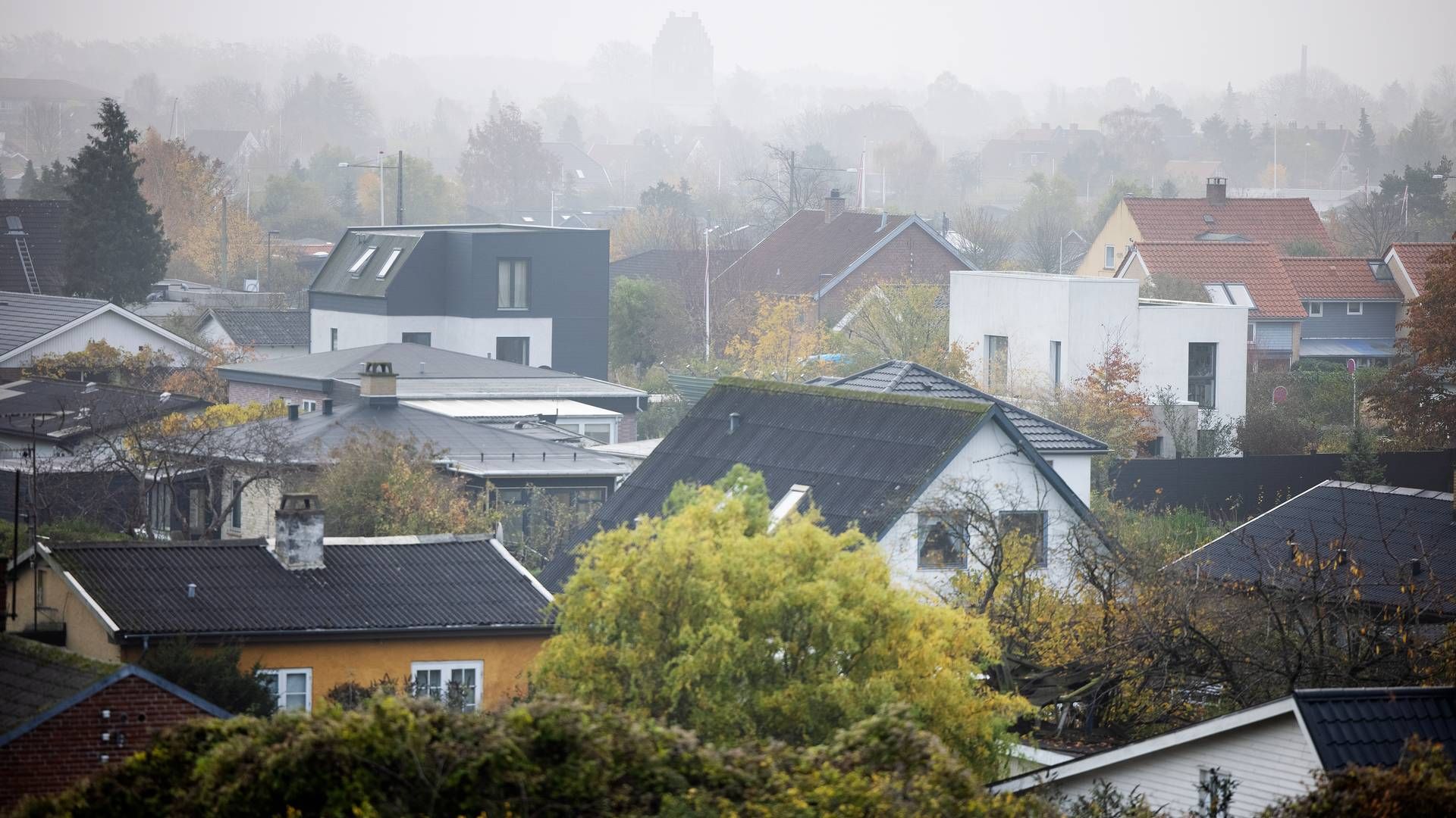 Hus priserne steg med 1,2 pct. i marts. | Foto: Thomas Borberg