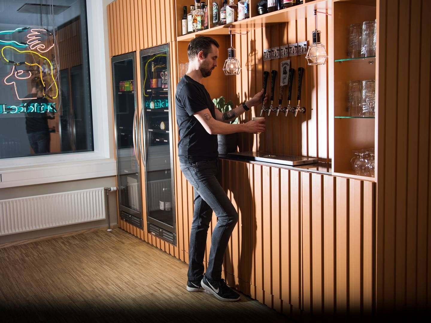 Mikkel Bjergsø overtog i december posten som adm. direktør i Mikkeller-bryggeriet, som han selv har stiftet. | Foto: Gregers Tycho/JP/Ritzau Scanpix.
